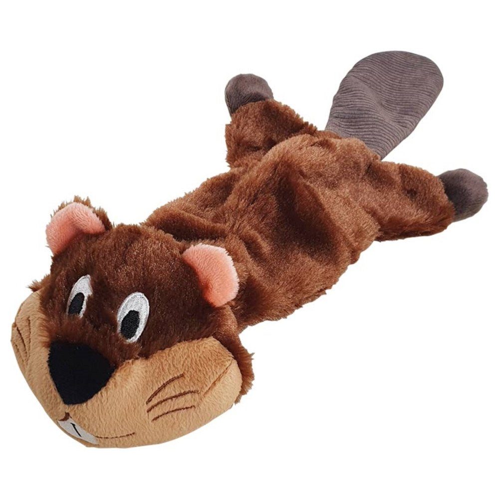 Tierkuscheltier Hundespielzeug Plüschbiber