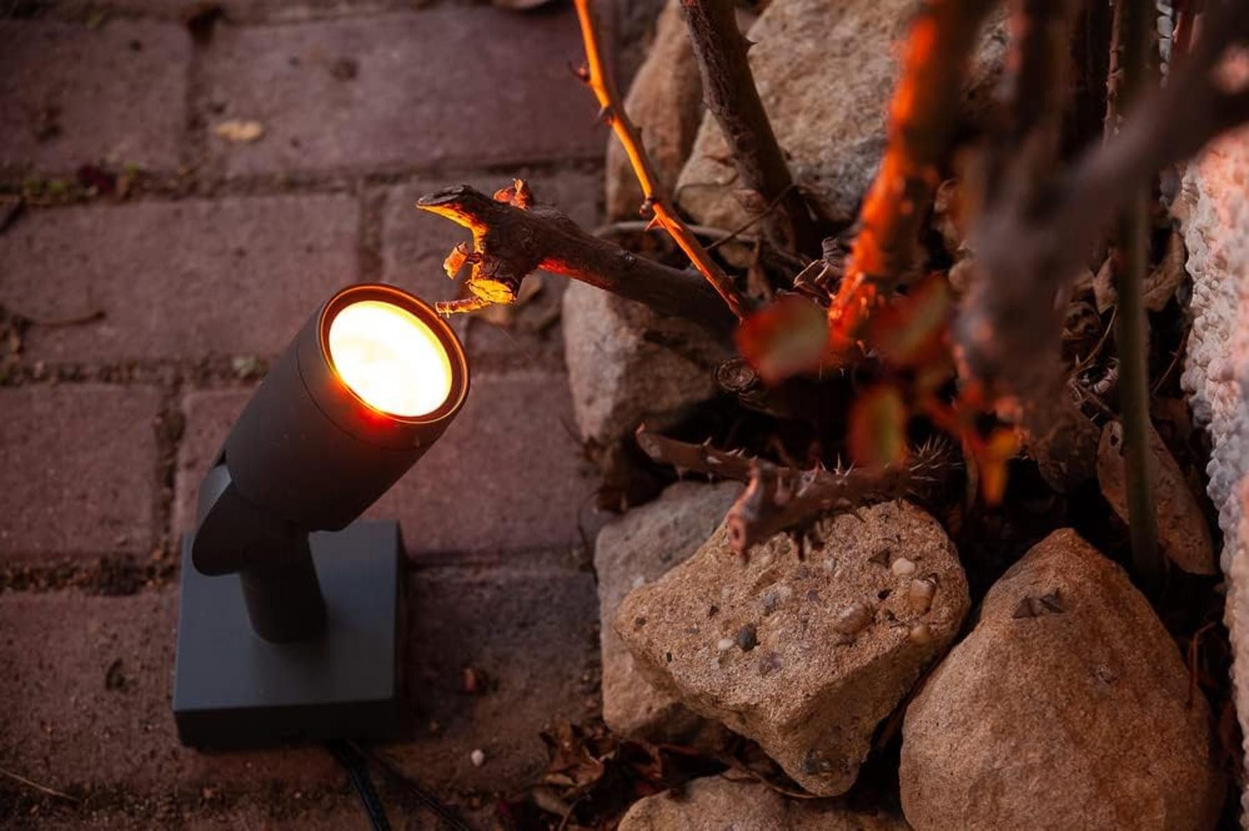 Ledvance LED Gartenleuchte Ledvance Smarte LED Gartenleuchte WiFi Erweiterung 1 Strahler Außen