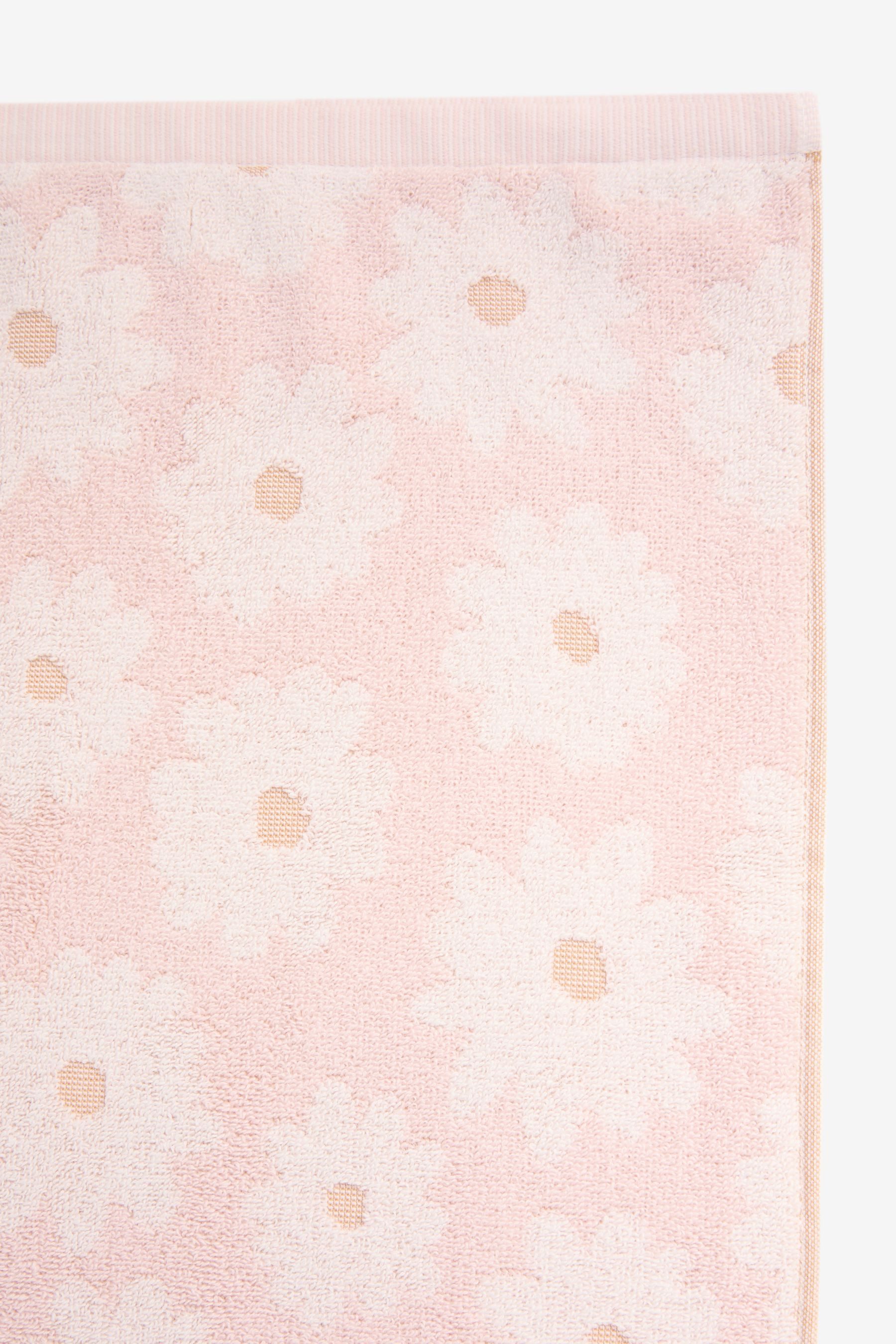 Next Handtuch Handtuch aus 100 % Baumwolle mit Blumenmotiv, (1-St) günstig online kaufen