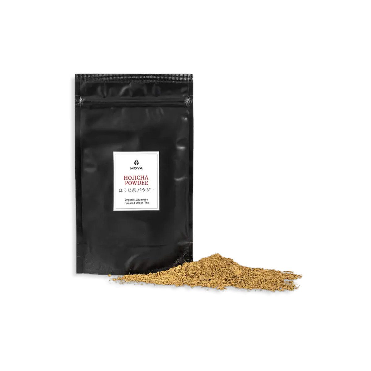 Moya Tee Moya Hojicha Bio-Gerösteter Grüntee-Pulver, 100 g