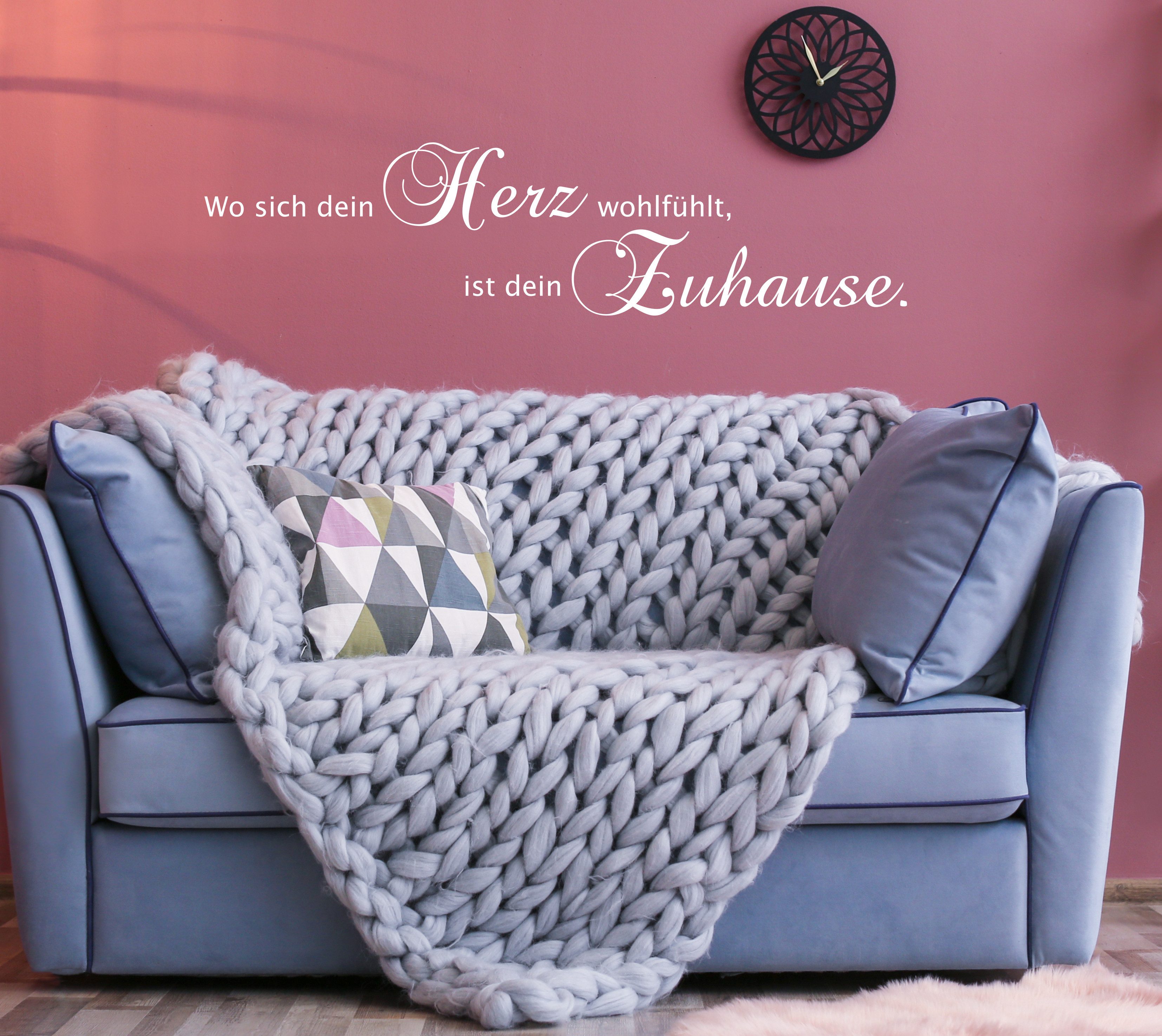 my home Wandspruch Wo sich dein günstig online kaufen