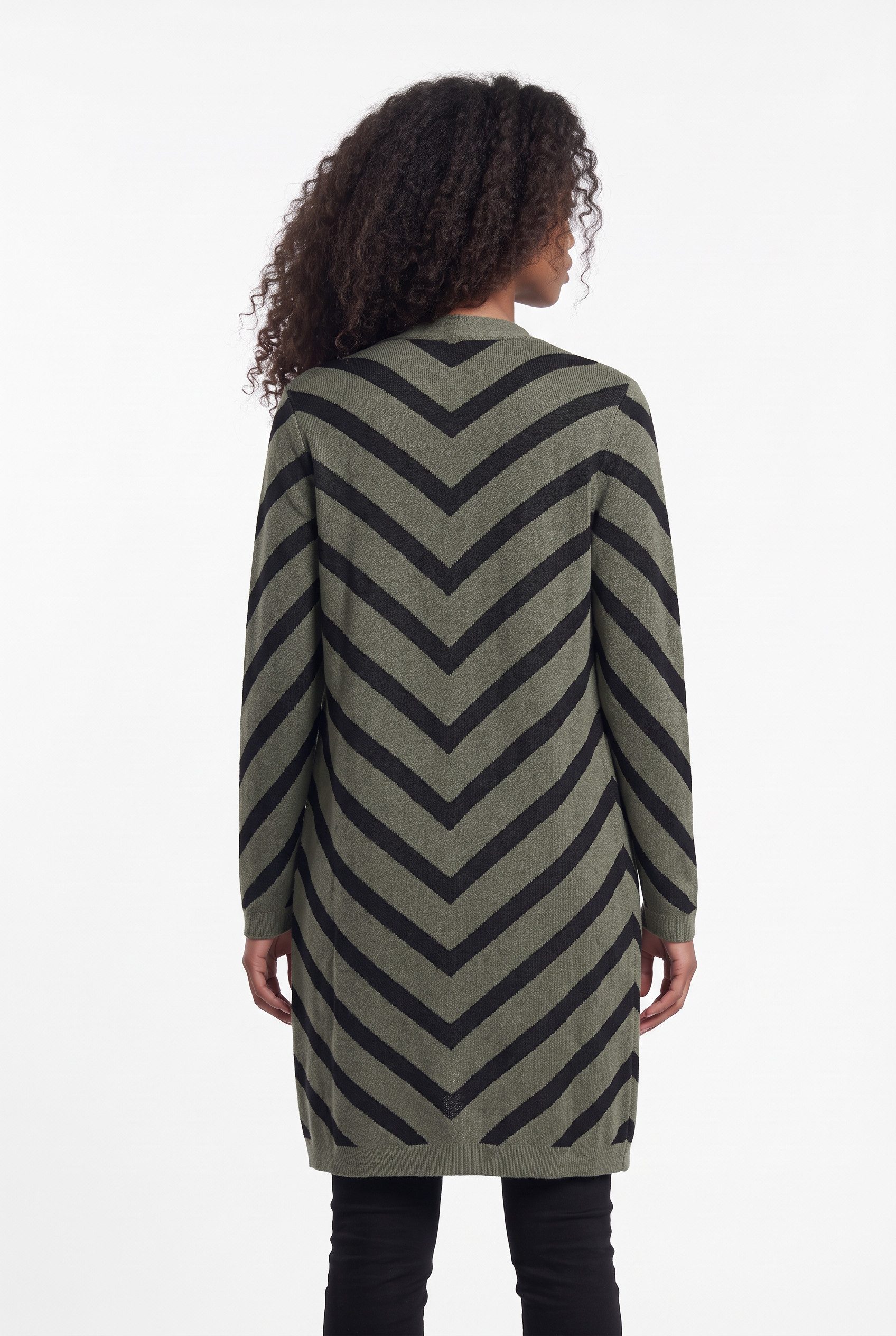 ONLY Strickjacke ONLELIZA LS OPEN CARDIGAN CS KNT Materialmix, regular fit – Bild 3 von 5