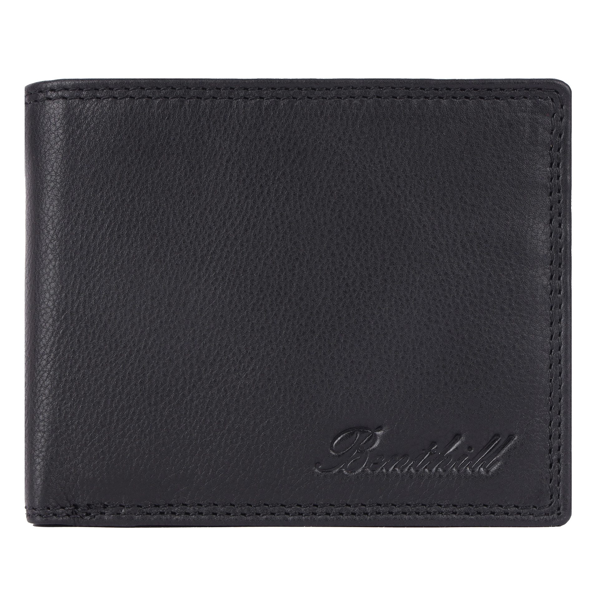 Benthill Geldbörse Herren Echt Leder RFID Portmonee Geldbeutel Portemonnaie Männer, RFID-Schutz Kartenfächer Münzfach