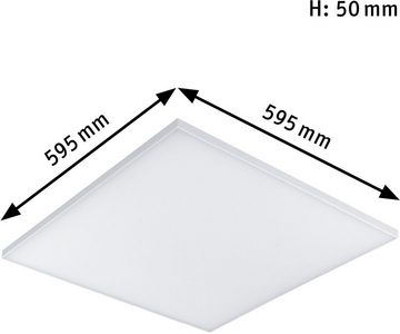 Paulmann LED Panel Velora, LED fest integriert, Tageslichtweiß