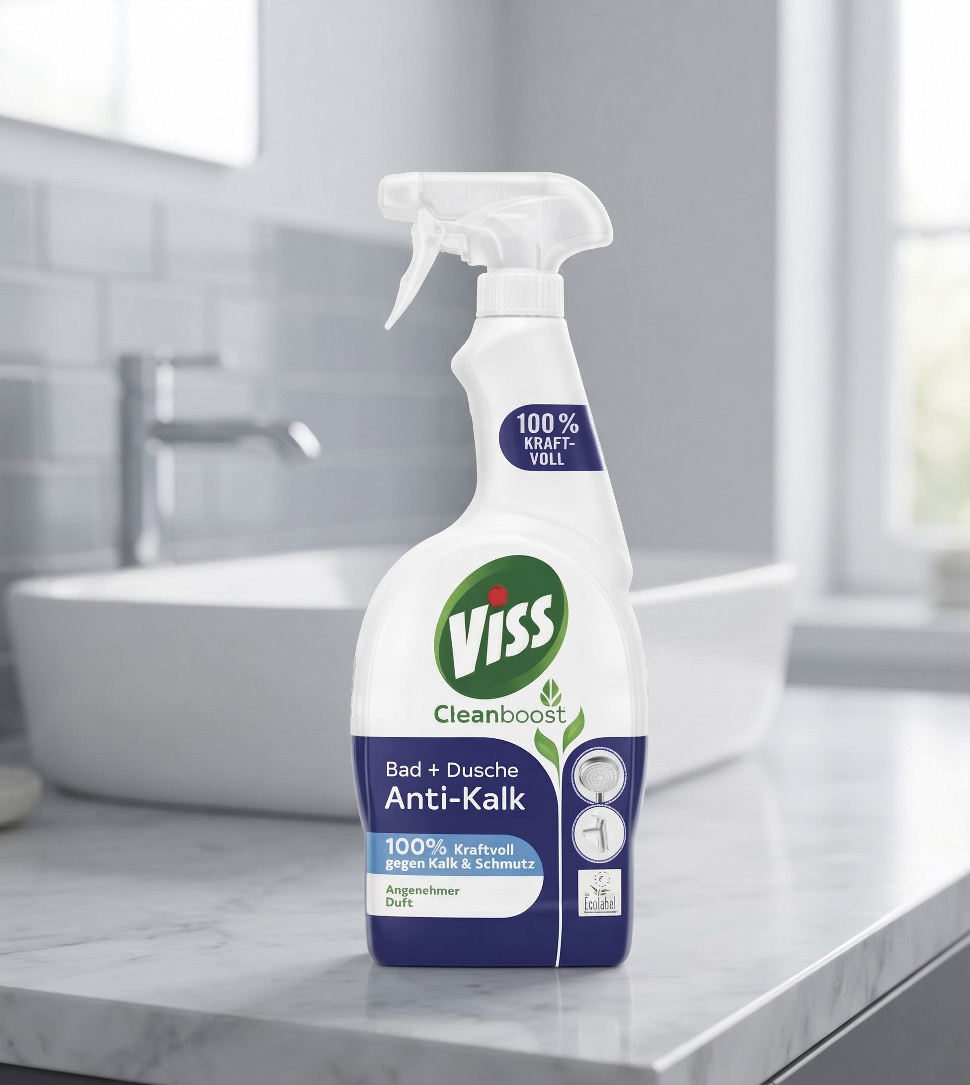 Viss Cleanboost Bad & Dusche Reiniger Spray Badreiniger