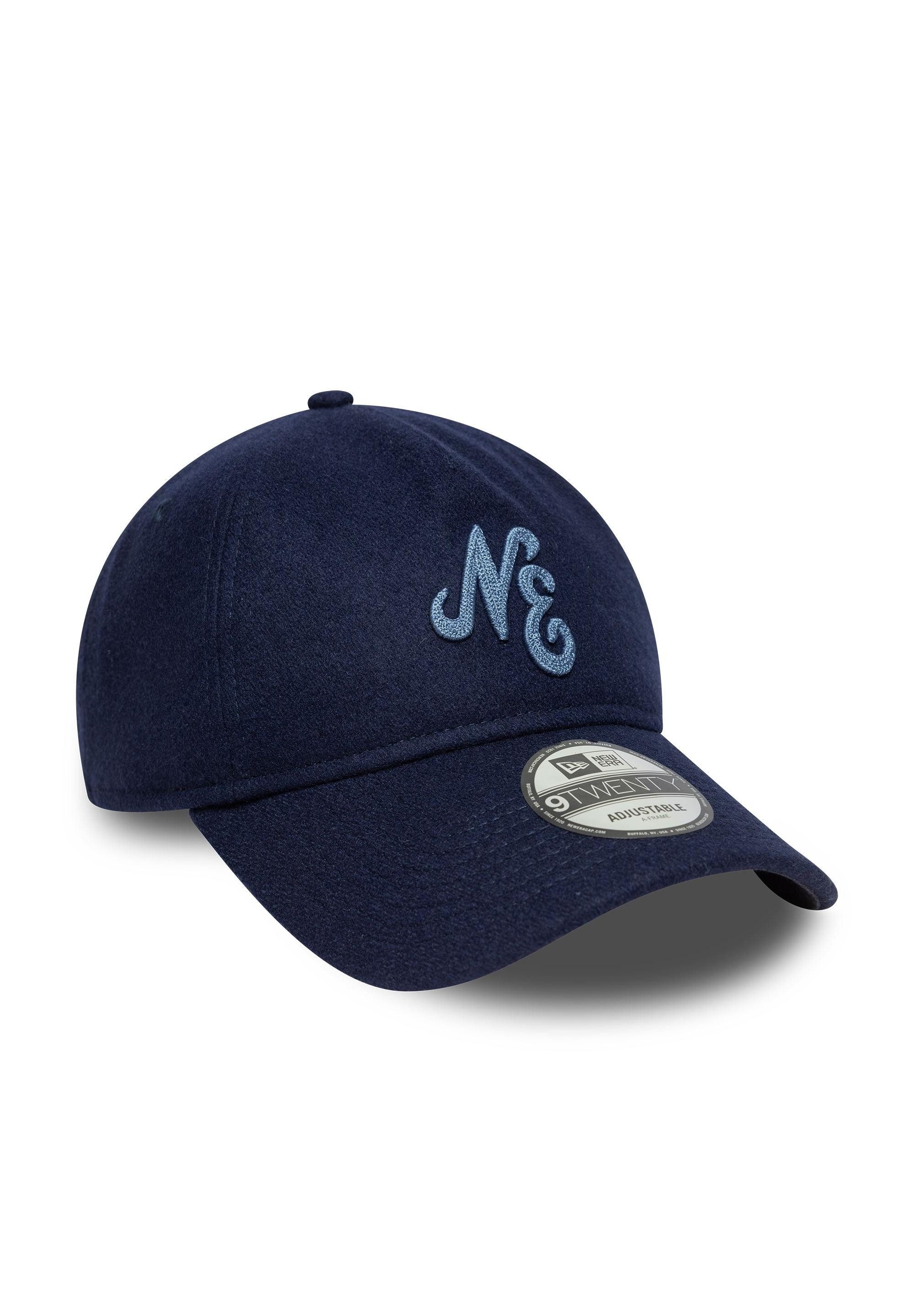 New Era Baseball Cap New Era 9Twenty A-Frame NE Melton Cap Dunkelblau (1-St)