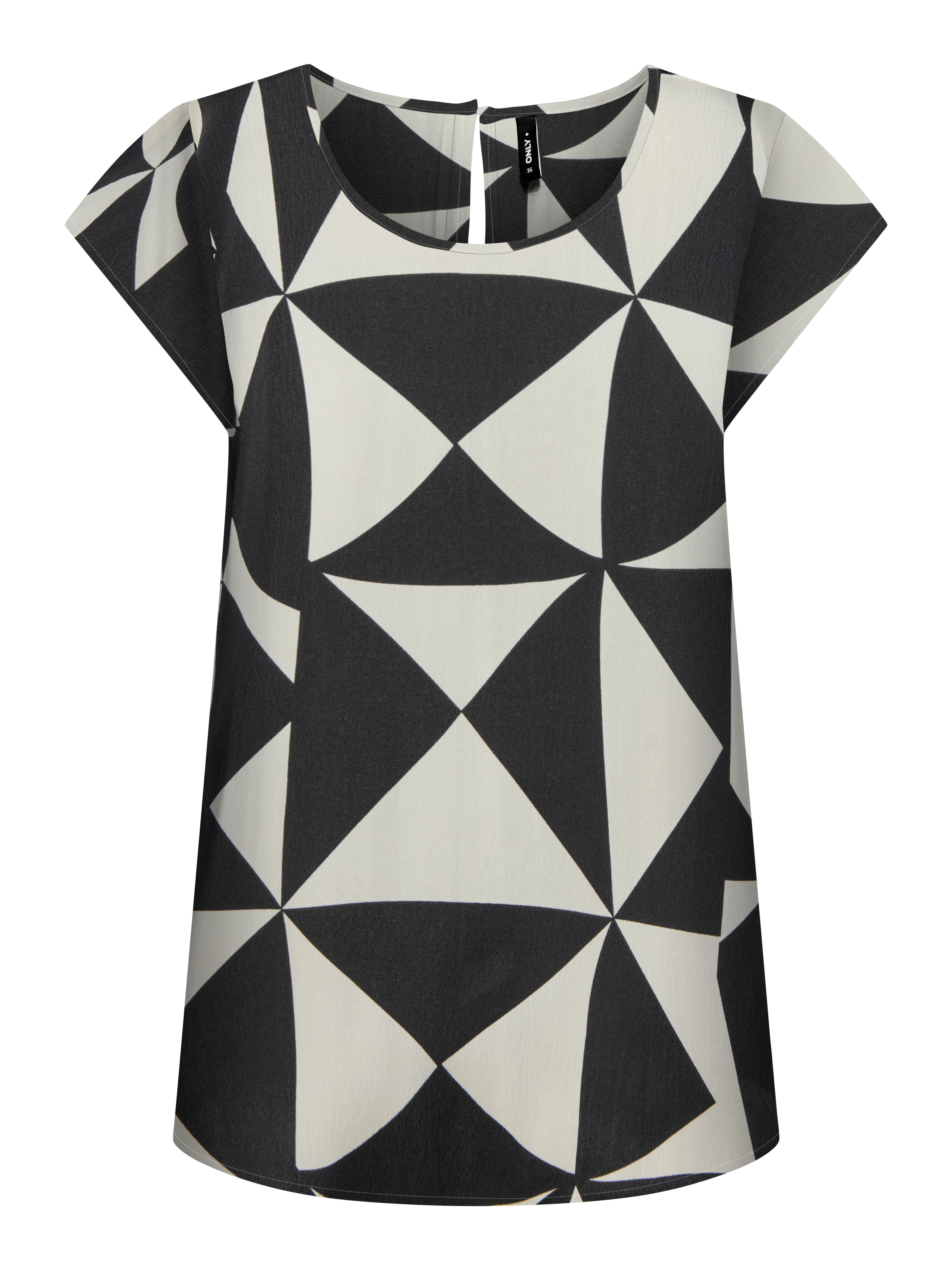 ONLY Shirtbluse ONLNOVA LIFE S/S TOP günstig online kaufen