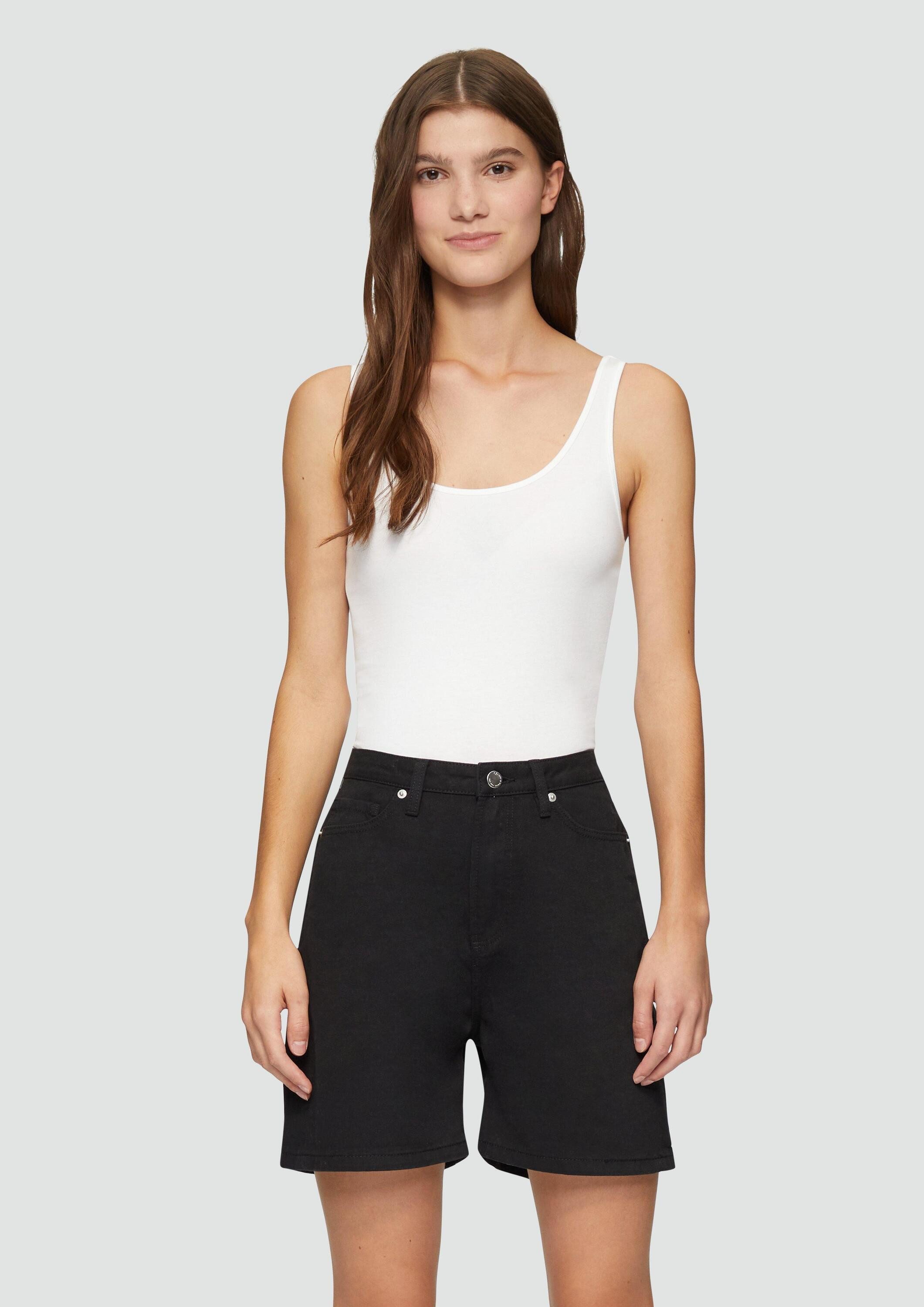 QS Muskelshirt T-Shirt Top aus Baumwolljersey günstig online kaufen