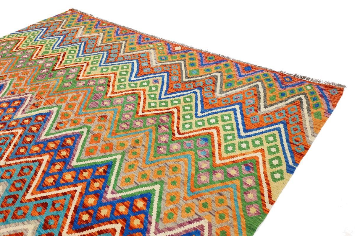 Orientteppich Kelim Afghan 265x336 Handgewebter 3 mm rechteckig, Höhe: Nain Trading, Orientteppich