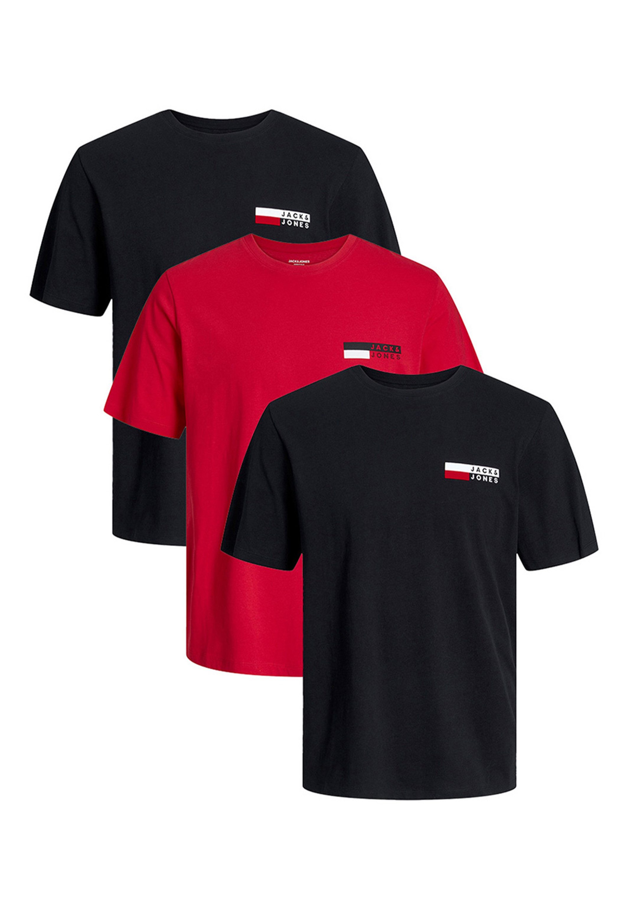 Jack & Jones T-Shirt 3er Pack günstig online kaufen