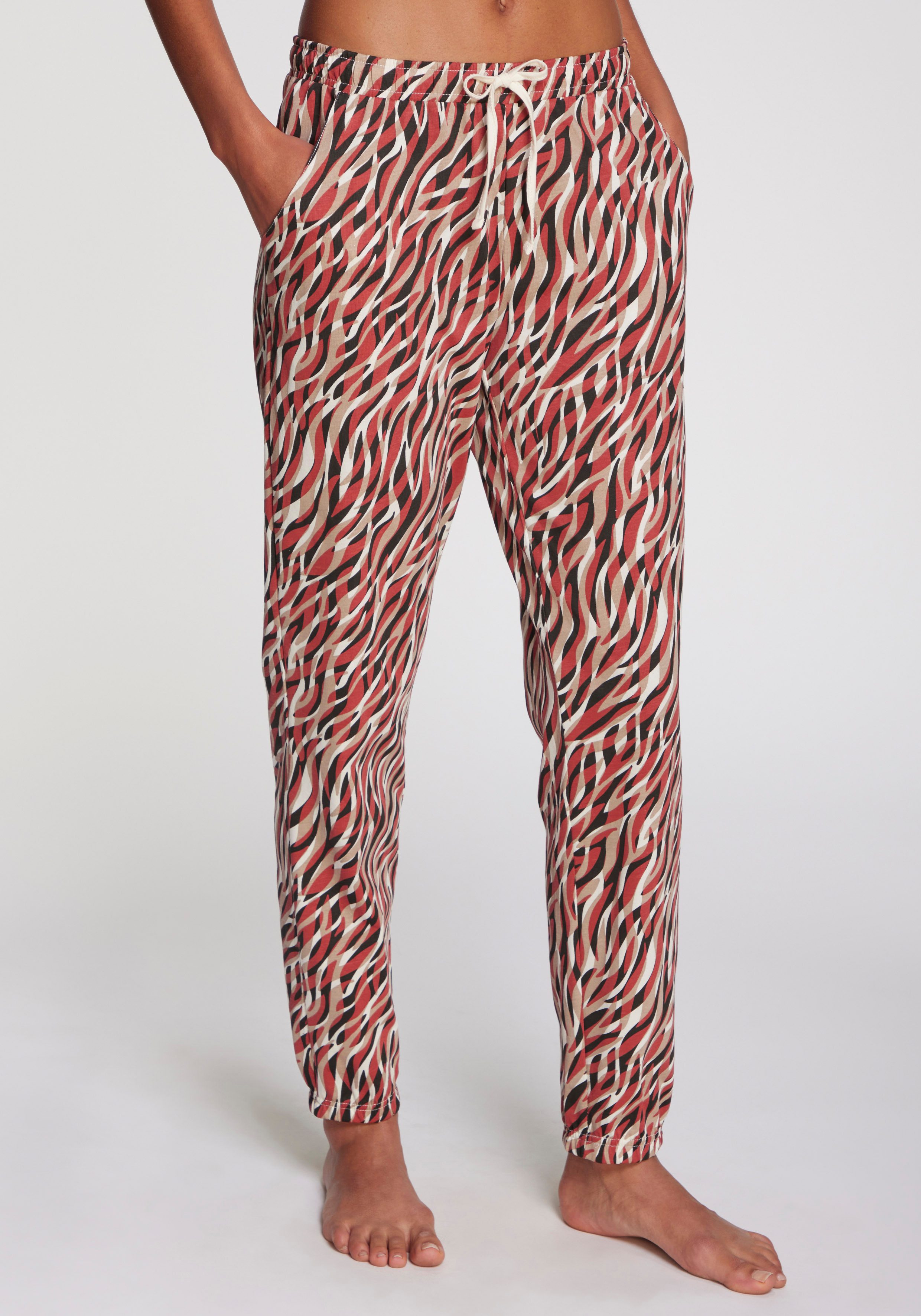 Vivance Dreams Pyjamahose mit elastischem Hosensaum günstig online kaufen