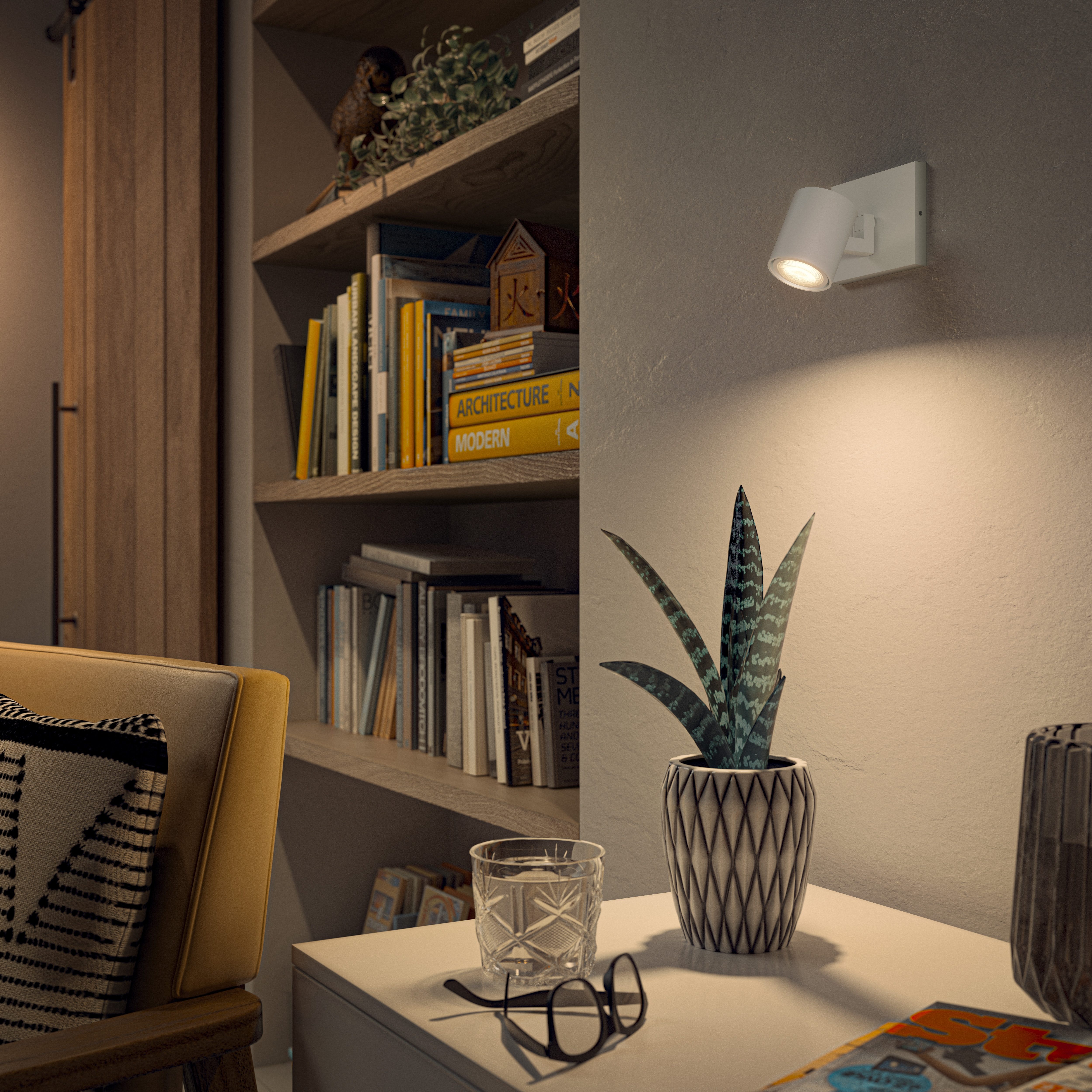 Philips Hue LED Deckenspot White Ambiance Runner 1er Aufbauspot, Abschaltautomatik, Bluetooth, CCT - über Fernbedienung, Dimmer, Dimmfunktion, Einschlafhilfe, Farbsteuerung, Farbwechsel, Fernbedienung, Infrarot inkl., Memory, nach Trennung vom Netz, Nachtlichtfunktion, Smart Home, Timerfunktion, Weckerfunktion, dimmbar über Fernbedienung, mehrere Helligkeitsstufen, LED wechselbar, warmweiß - kaltweiß, App- & Sprachsteuerung, Smart Home, versch. Weißtöne, Dimmschalter