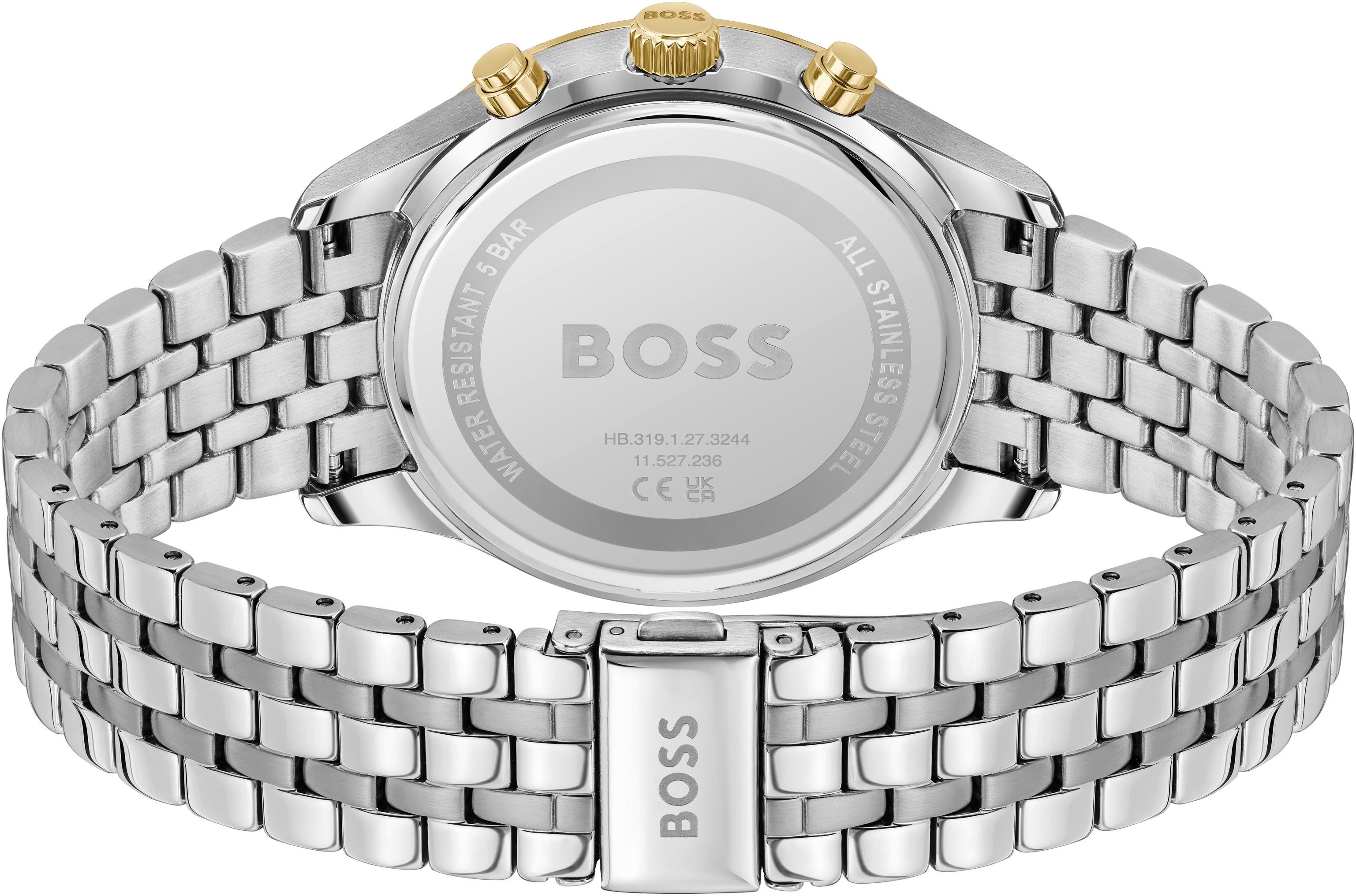 BOSS Chronograph AVERY 1514159, Quarzuhr, Herrenuhr, Armbanduhr, Stoppfunkt günstig online kaufen
