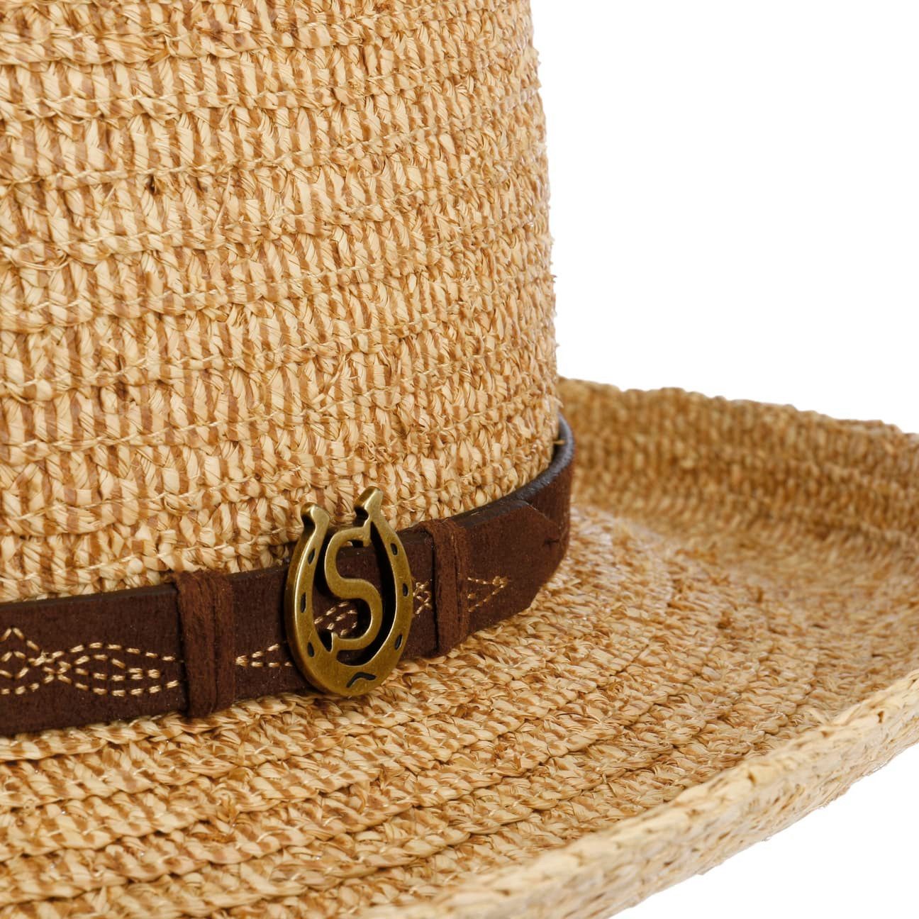 Stetson Sonnenhut (1-St) Westernhut mit Lederband