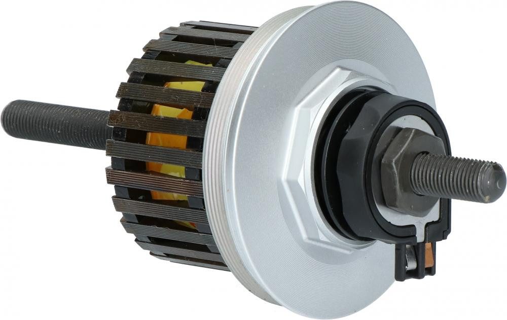Shimano Hinterradnabe SHIMANO Dynamoeinheit DH-C3000-2N-NT - 140 mm, 3000-2, Silber