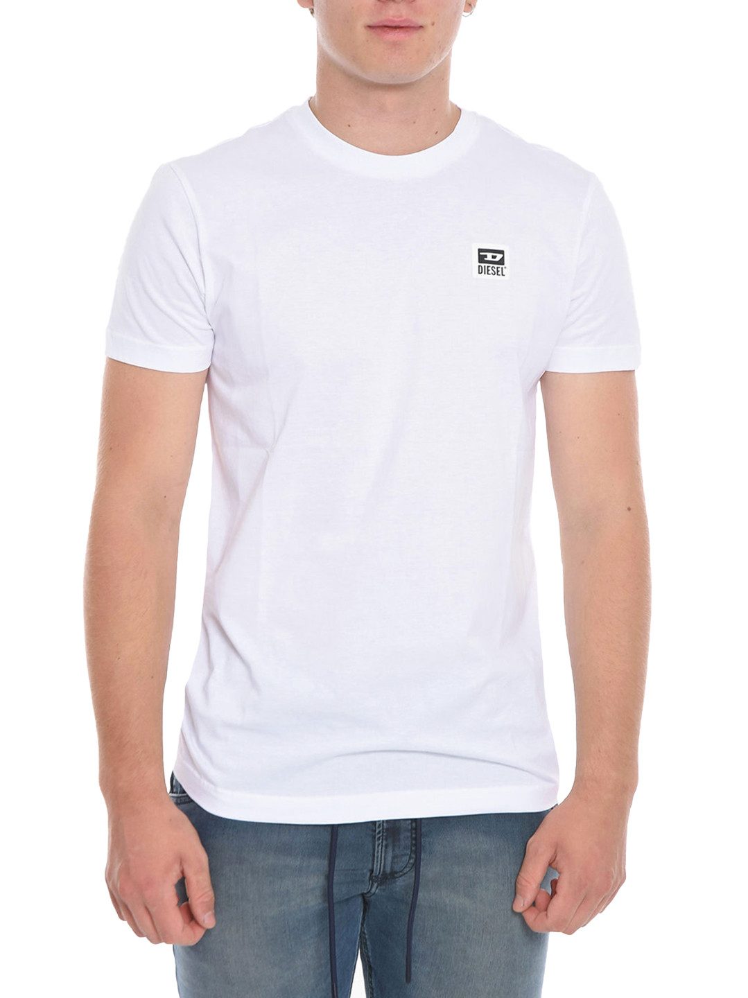 Diesel Rundhalsshirt Slim Fit Logo Shirt - T-DIEGOS-K30 günstig online kaufen