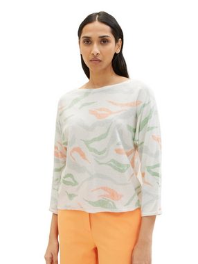 TOM TAILOR 2-in-1-Pullover Knit pullover inside printed