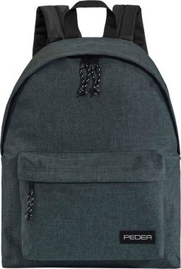 PEDEA Laptoprucksack Rucksack 13,3" (33,8cm) "Style", Notebookfach: 25 cm x 32,5 cm x 2,3 cm (BxHxT)