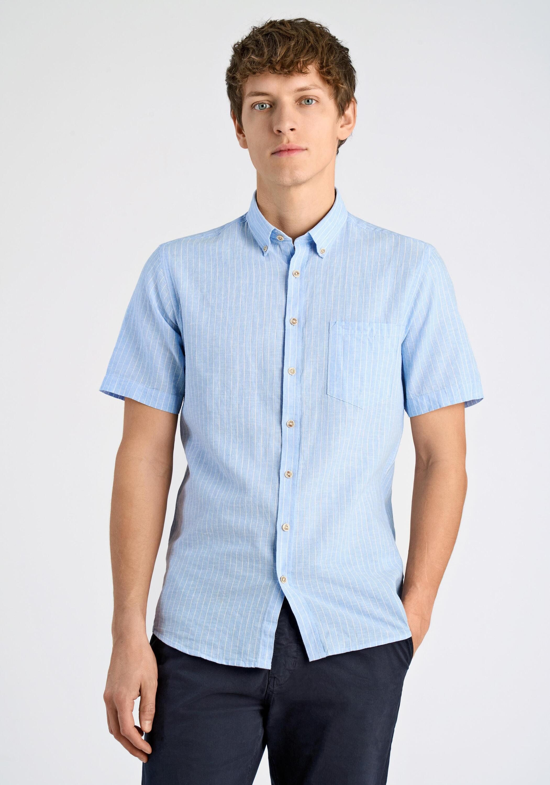 LINDBERGH Leinenhemd Leinenhemd Regular Fit günstig online kaufen