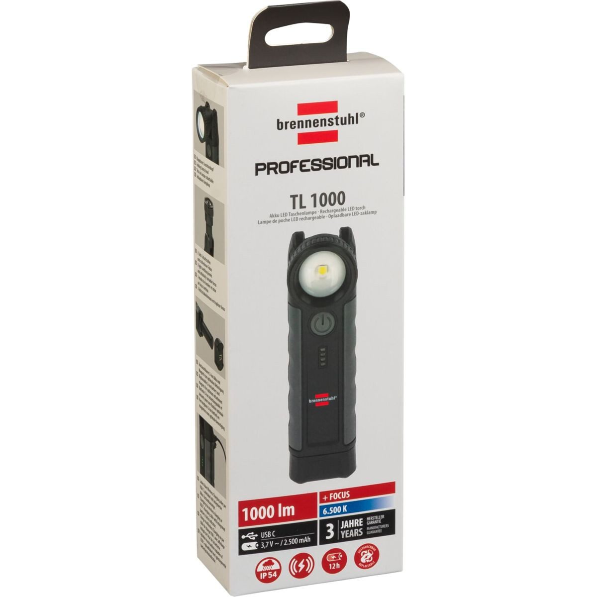 Brennstuhl Точечные светильники Akku LED Taschenlampe TL 1000 ACW