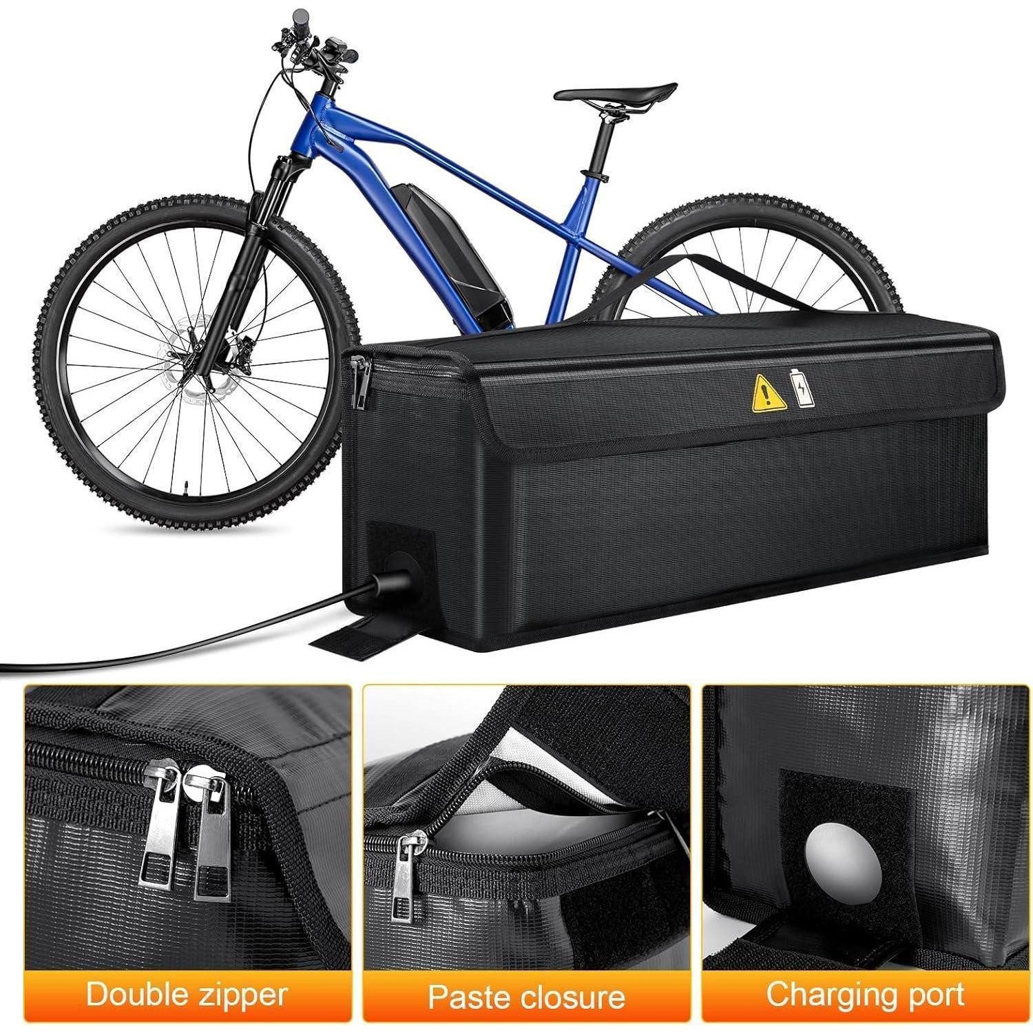 LuxusKollektion Akku-Schutzhülle Ebike Akku Tasche explosionssicher wasserdicht Schutzhülle 49x15x15 CM