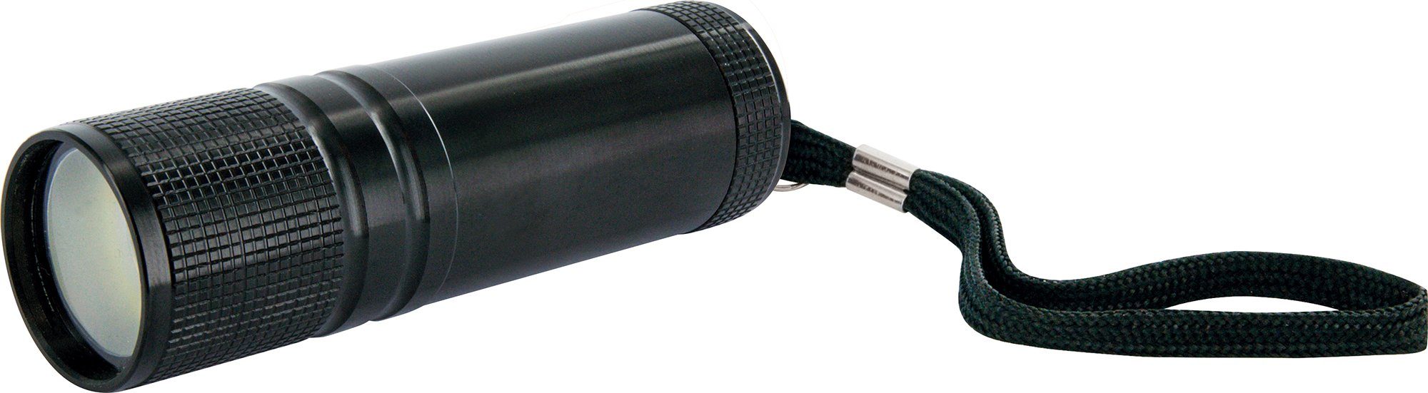 Schwaiger LED Taschenlampe TLED200S 533 (1-St., schlagfest, spritzwassergeschützt), mit Handschlaufe schwarz