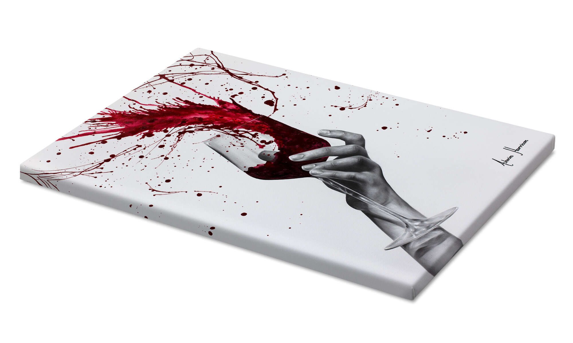 Posterlounge Wandbild Tiefroter Wein, Ashvin Harrison 2016-2022 Collection, erhältlich als Poster, Leinwandbild, Wandsticker oder Acrylglasbild