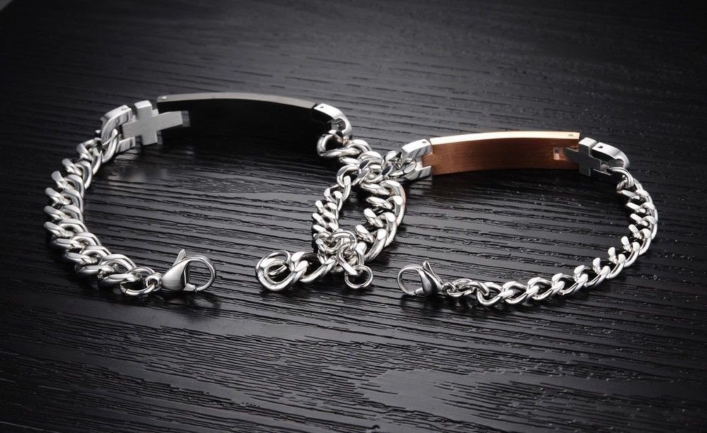 Kim Johanson Armband Set Partner Armband True Love Gold + Schwarz (Set, 2-tlg), Pärchen Schmuck mit Zirkonia – Bild 5 von 5