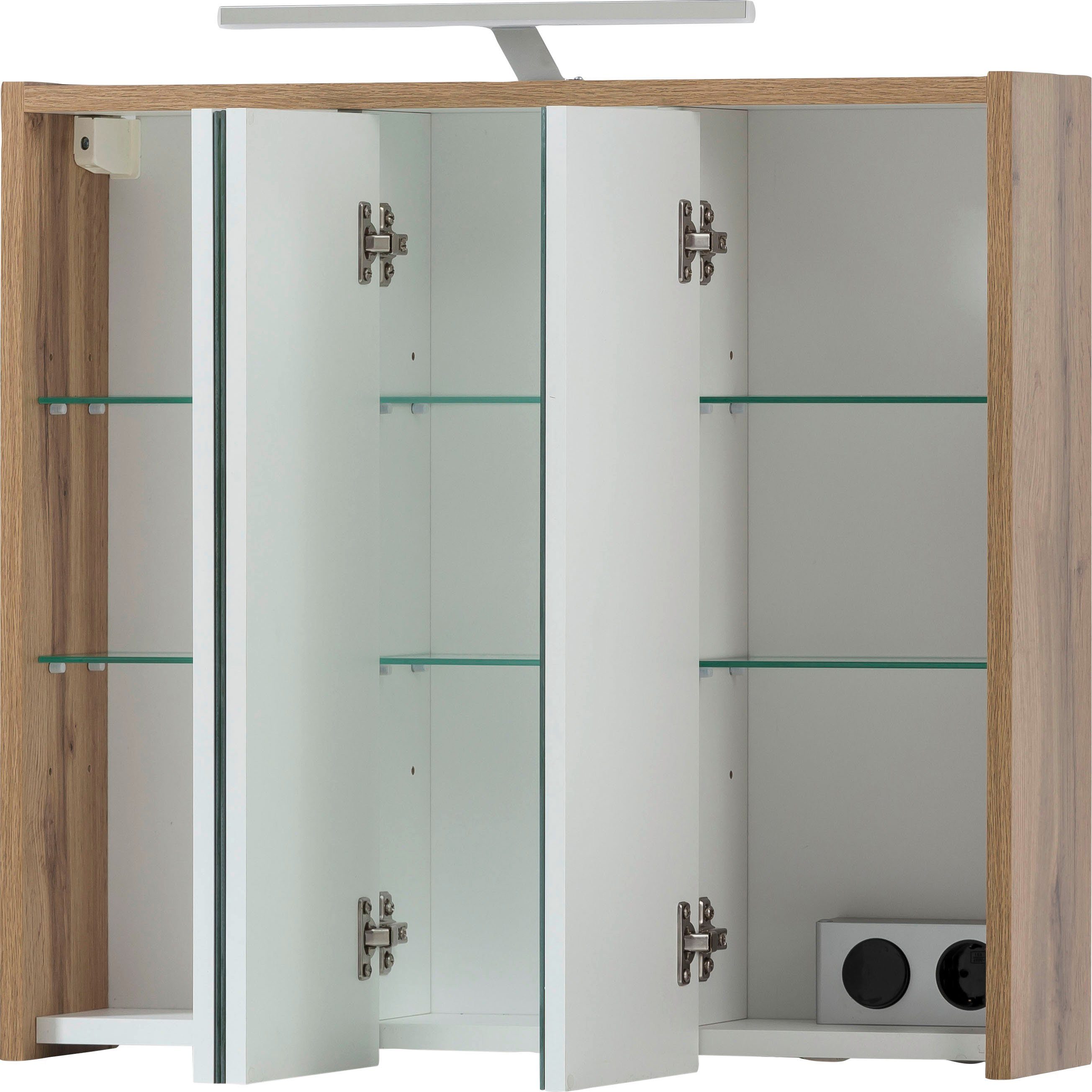 INOSIGN Badezimmerspiegelschrank Dex Badmöbel, Breite 65cm günstig online kaufen