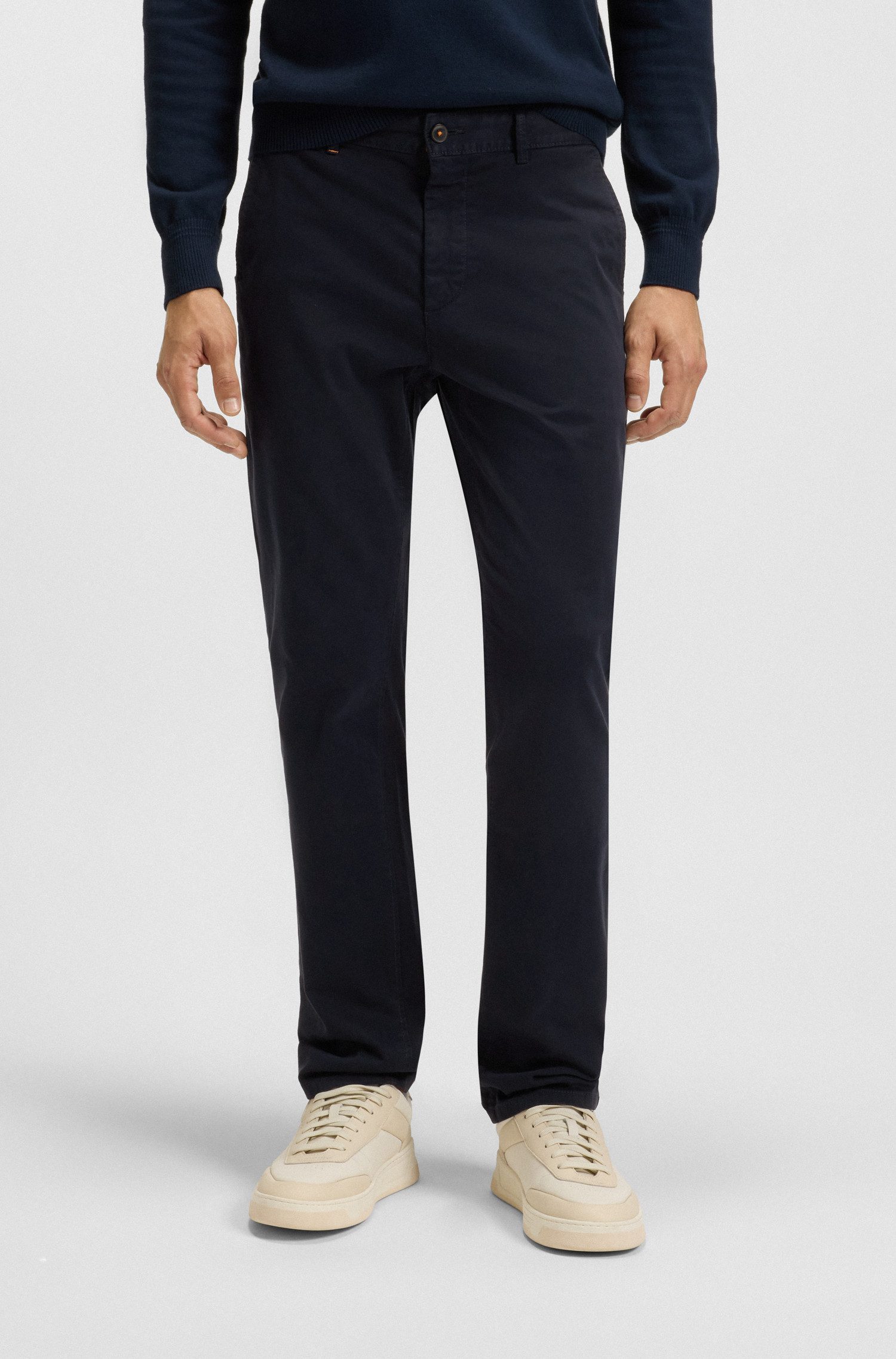 BOSS ORANGE Chinohose slim mit Gesäßtaschen günstig online kaufen