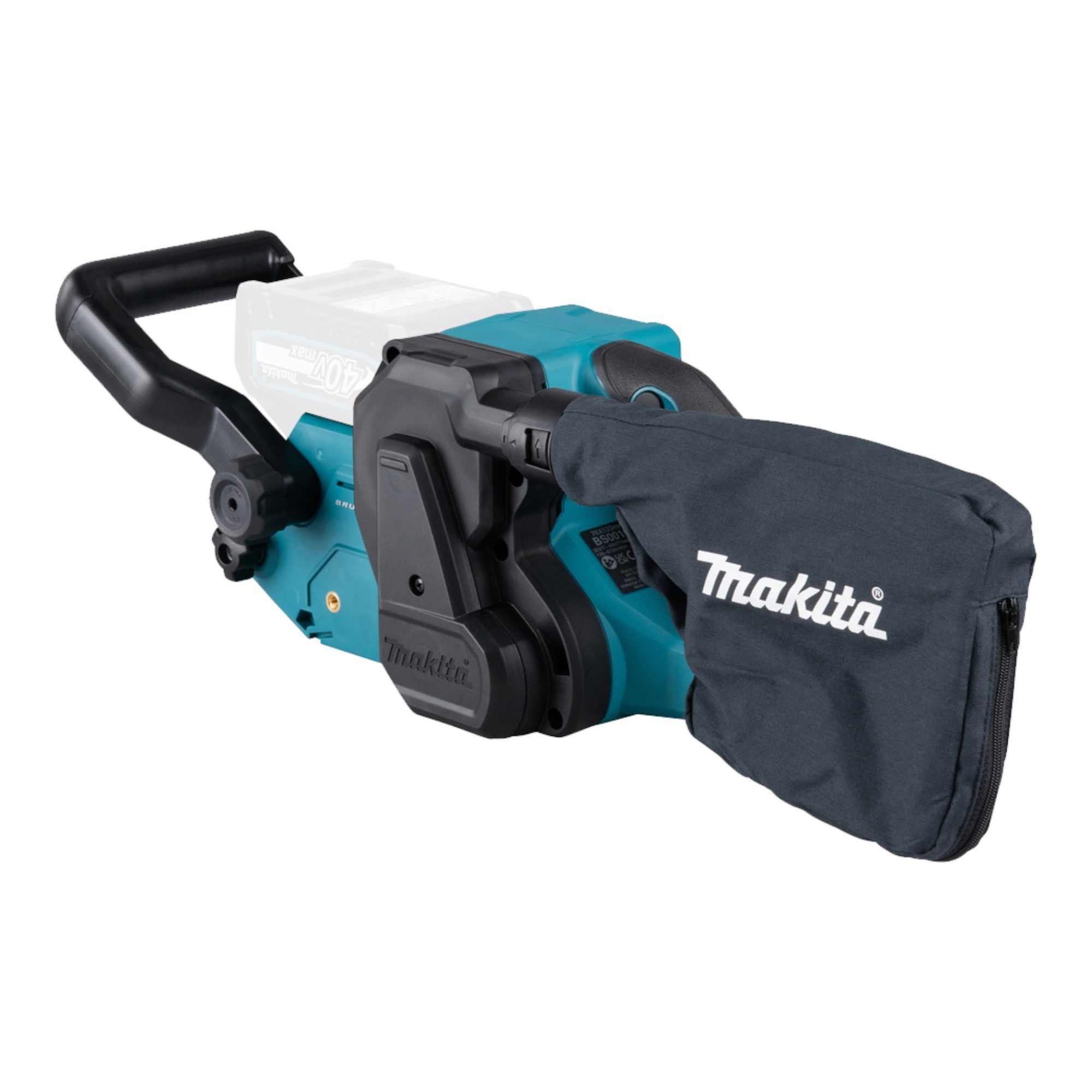 Makita Bandschleifer BS 001 GZ 40 V max. 76 x 533 mm Brushless Solo - ohne Akku, ohne Lader