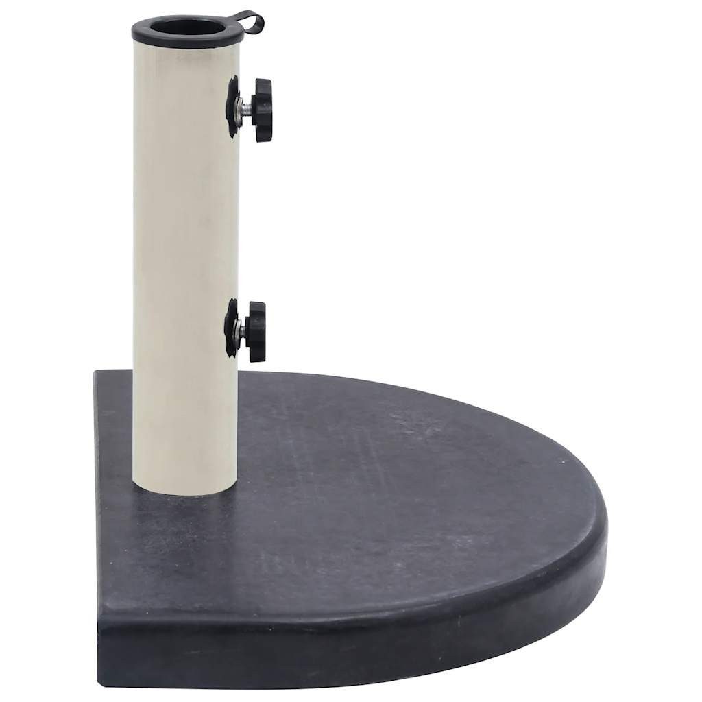 vidaXL Schirmhalter Schirmständer Schwarz 40x28x4 cm Granit, 1 tlg. – Bild 3 von 5