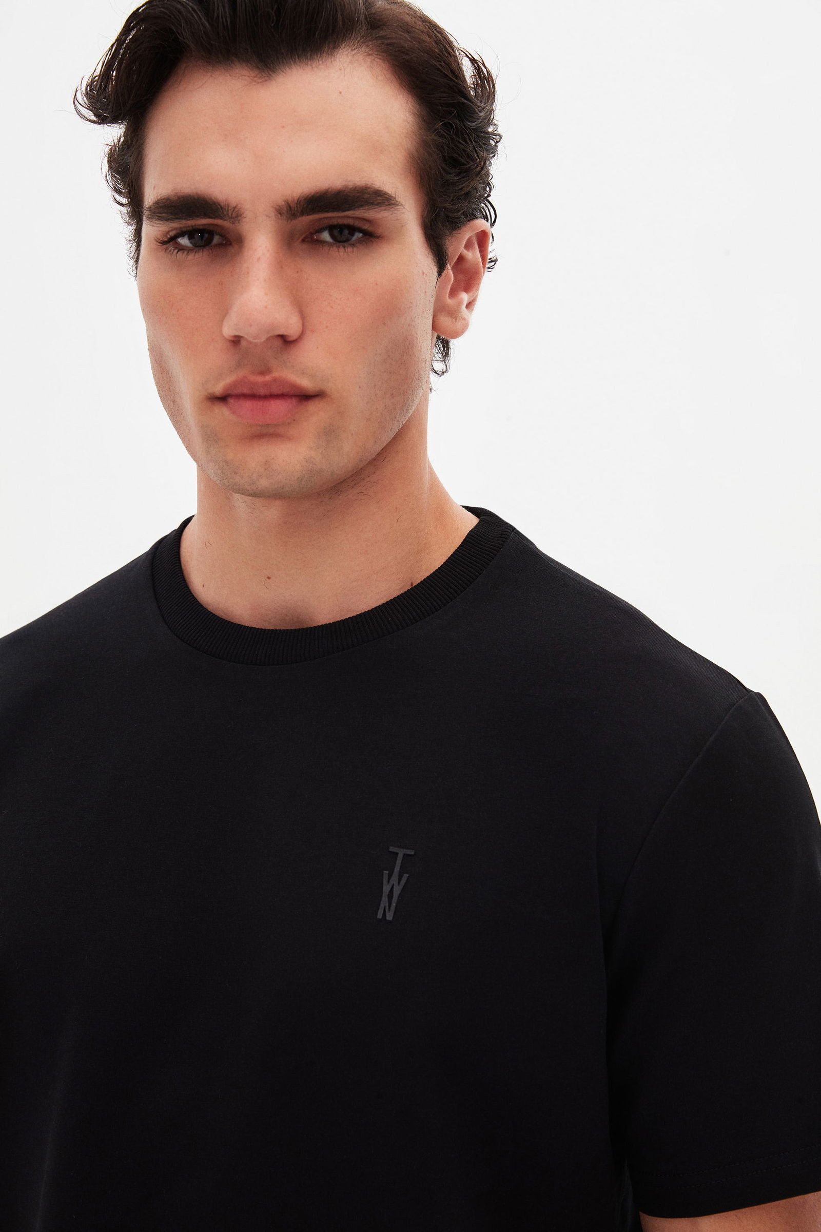 D'S DAMAT T-Shirt Twn Slim Fit bedrucktes T-Shirt