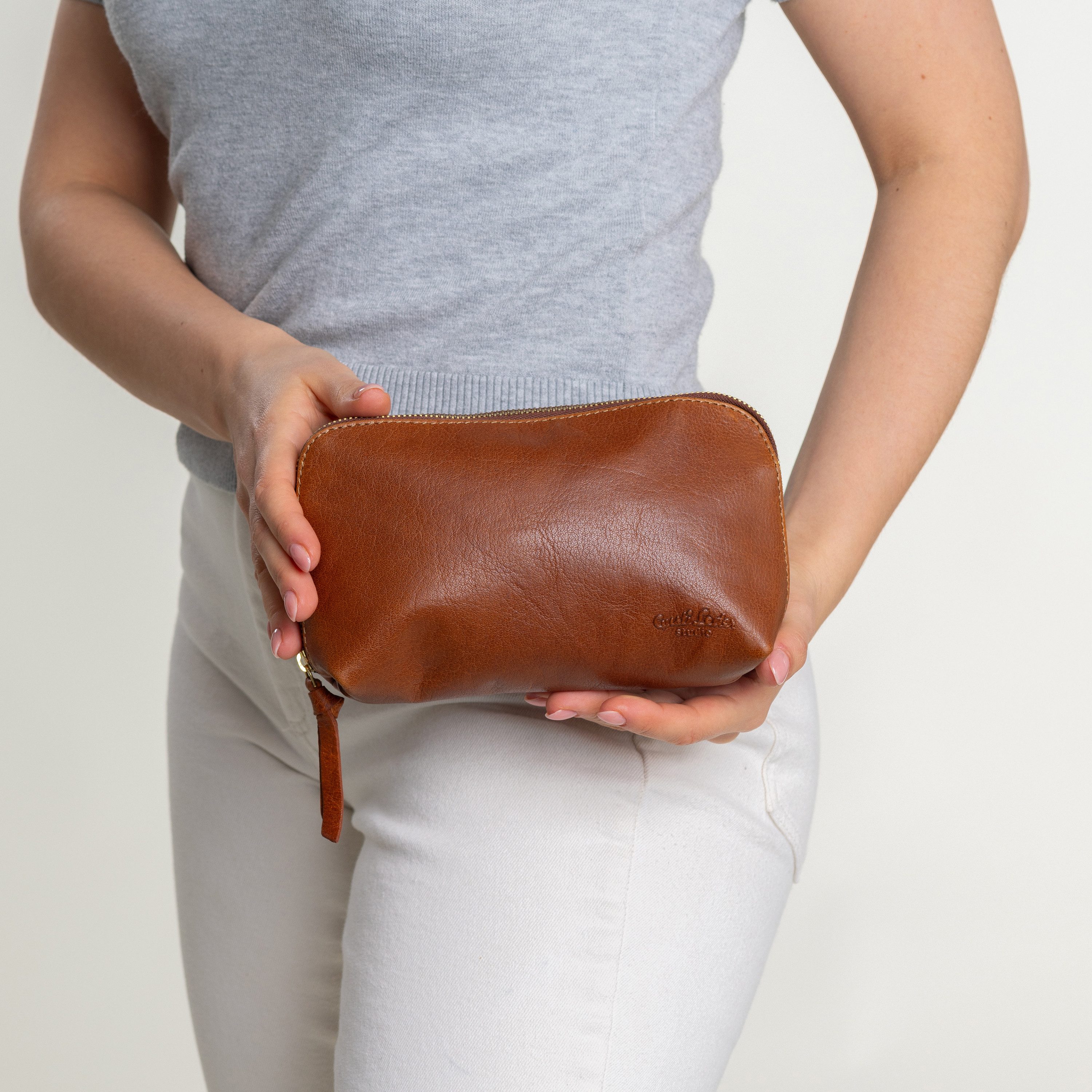Gusti Leder Kulturbeutel Gusti Leder Waschtasche Eli (1-tlg)