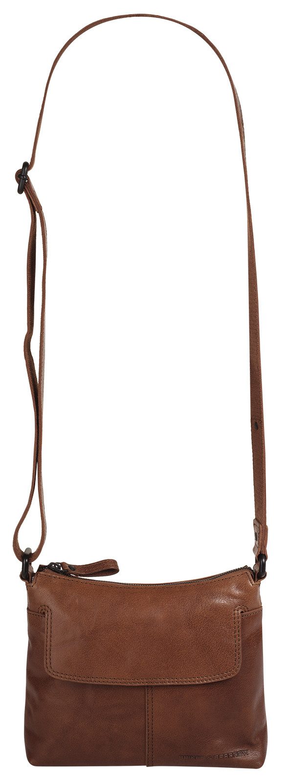 Spikes & Sparrow Umhängetasche, echt Leder