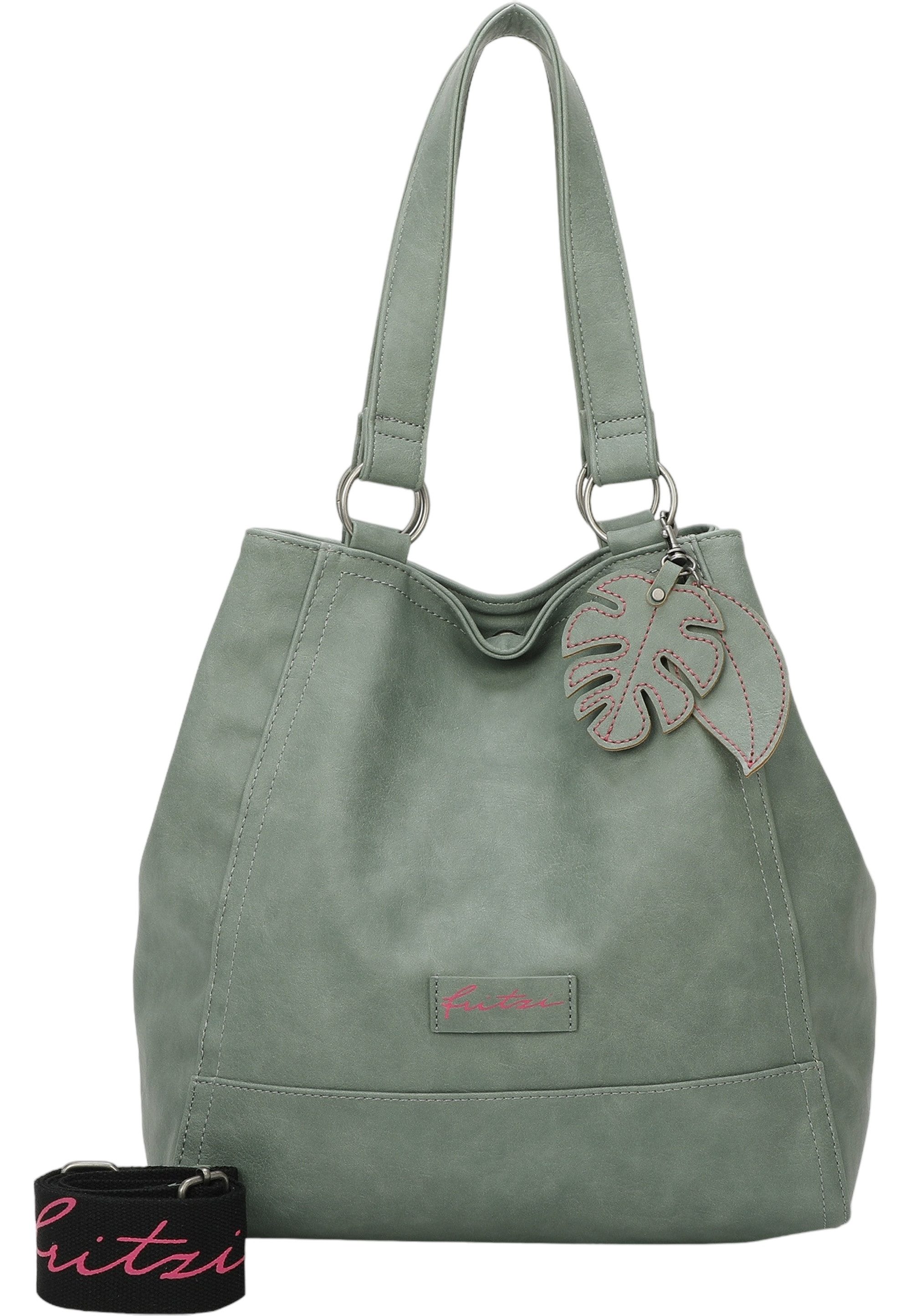 Fritzi aus Preußen Schultertasche Eco Joy01, aus veganen und recycelten Materialien