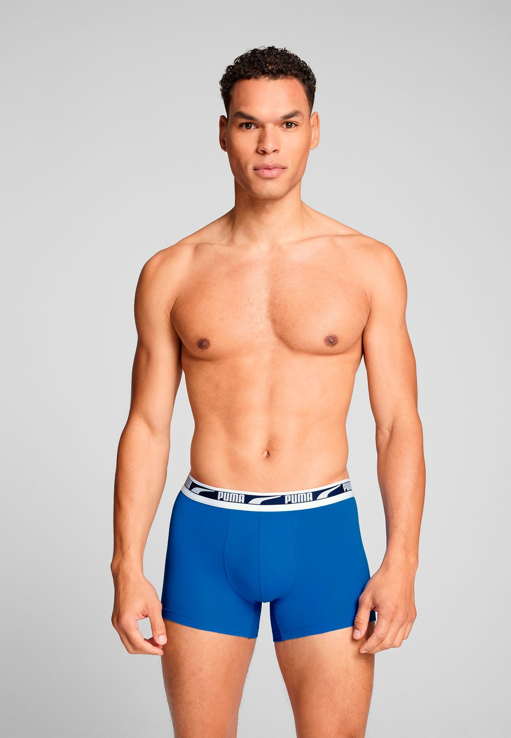 PUMA BODYWEAR Boxershorts Everyday Bodywear (Set) Logo-Bund, 6er Pack