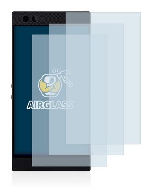 BROTECT flexible Panzerglasfolie für Razer Phone, Displayschutzglas, 3 Stück, Schutzglas Glasfolie klar