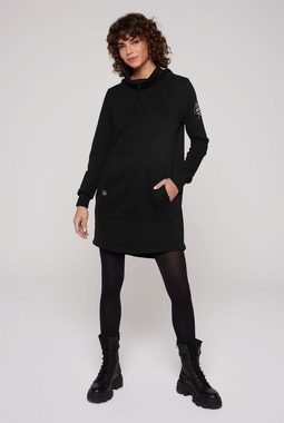 SOCCX Sweatkleid mit Kängurutasche