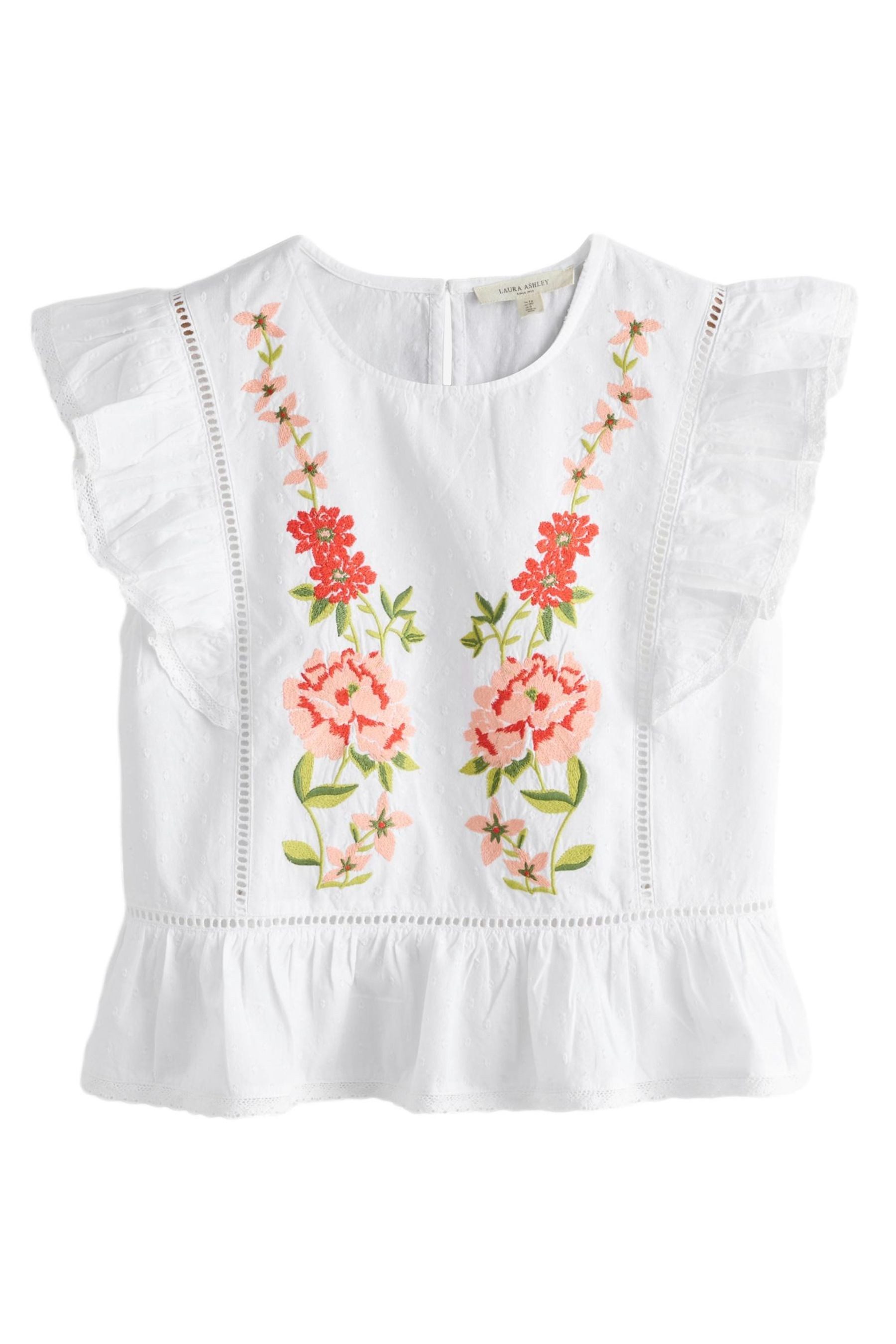 LAURA ASHLEY Strandkleid Laura Ashley Lavington Blooms Strand-Top (1-tlg)