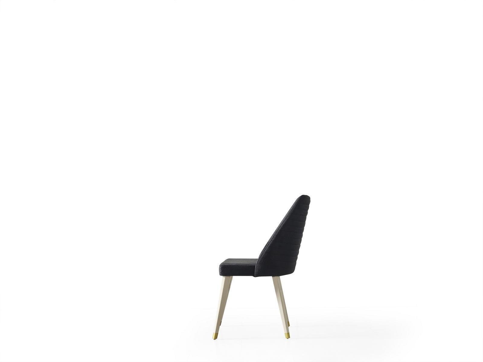 JVmoebel Stuhl Stuhl schwarz luxus esszimmer schöne möbel design elegante, Made in Europa