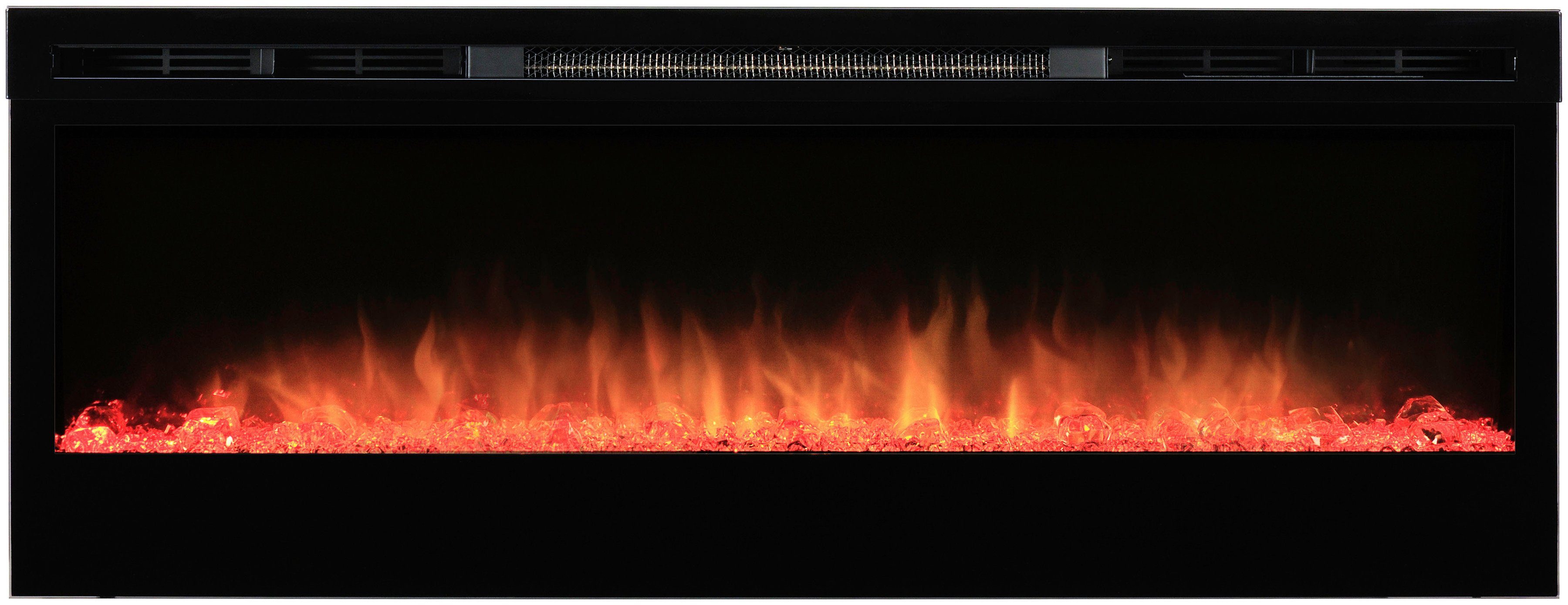 Dimplex Elektrokamin Prism 50", schwarz,mit Flammeneffekt Optiflame® Heizung, Fernbedienung