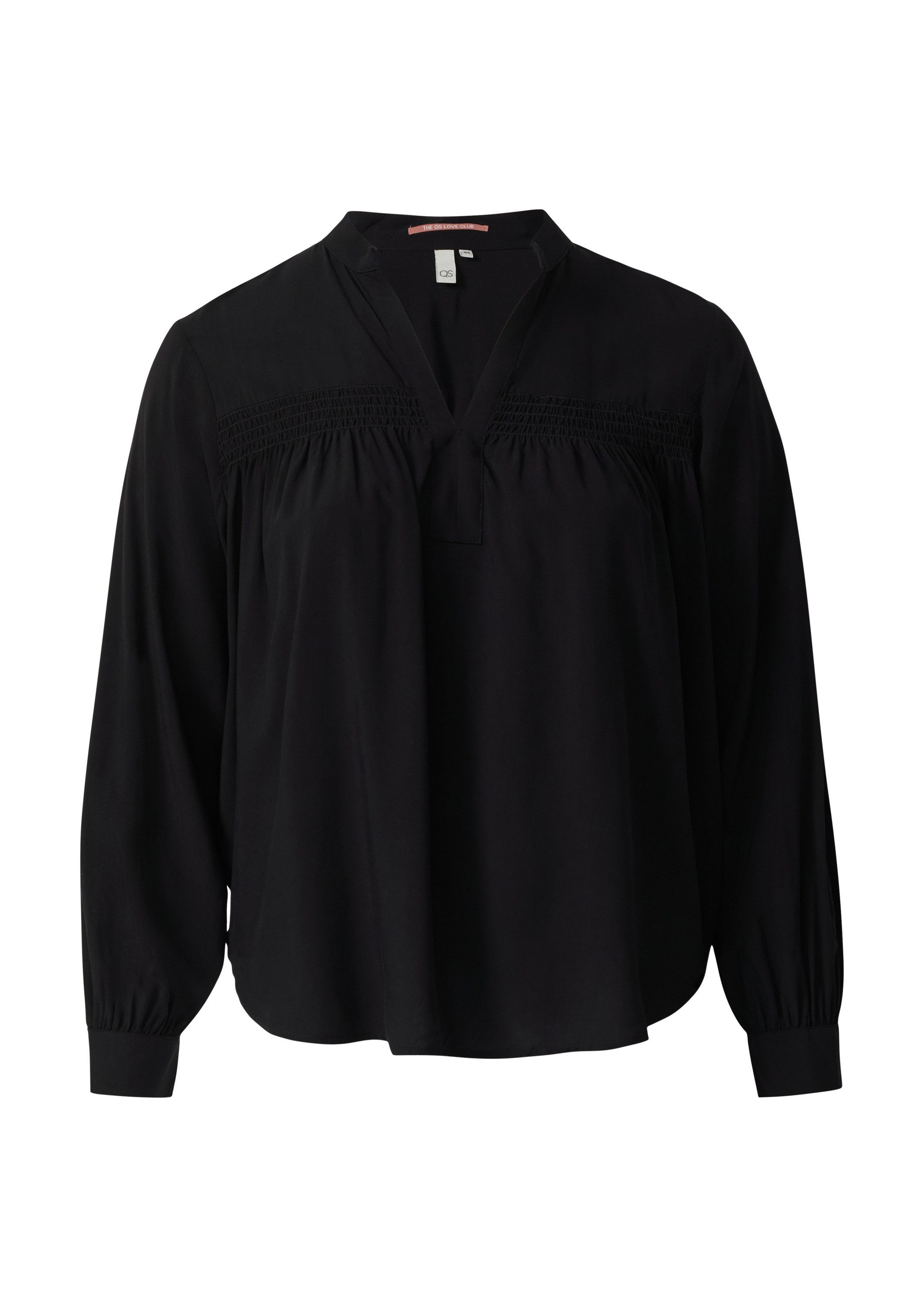 QS Langarmbluse Bluse Bluse aus Viskose günstig online kaufen