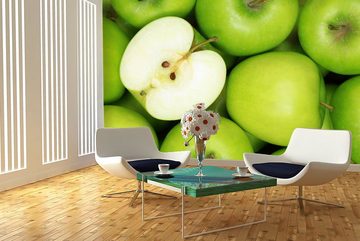 WandbilderXXL Fototapete Apple, glatt, 3D-Optik, Vliestapete, hochwertiger Digitaldruck, in verschiedenen Größen