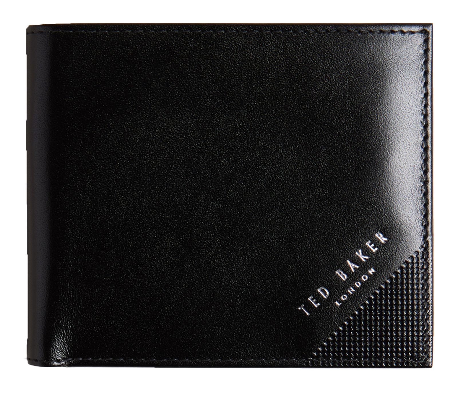 Ted Baker Geldbörse PRUGS Leather Bifold Coin Wallet, aus echtem Leder mit RFID-Blocker Schutz