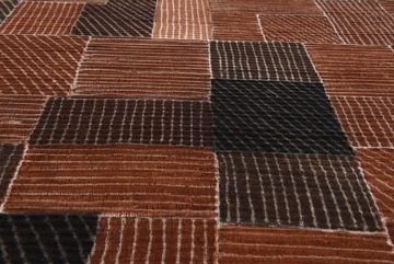 Teppich Niyoncondon, DIE HAUSKUNST, rechteckig, Höhe: 4 mm, Flachgewebe, handgewebt, mit Fransen