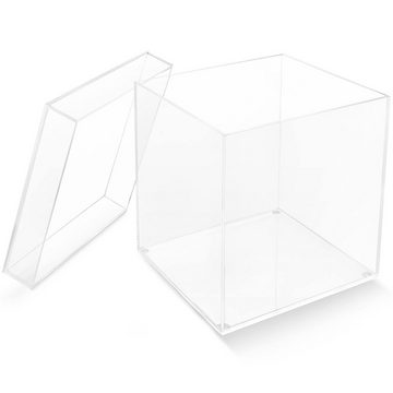 Belle Vous Dekoobjekt Transparent Acrylbox - 20 x 20 x 20,5 cm, Transparent Acrylbox - 20 x 20 x 20,5 cm
