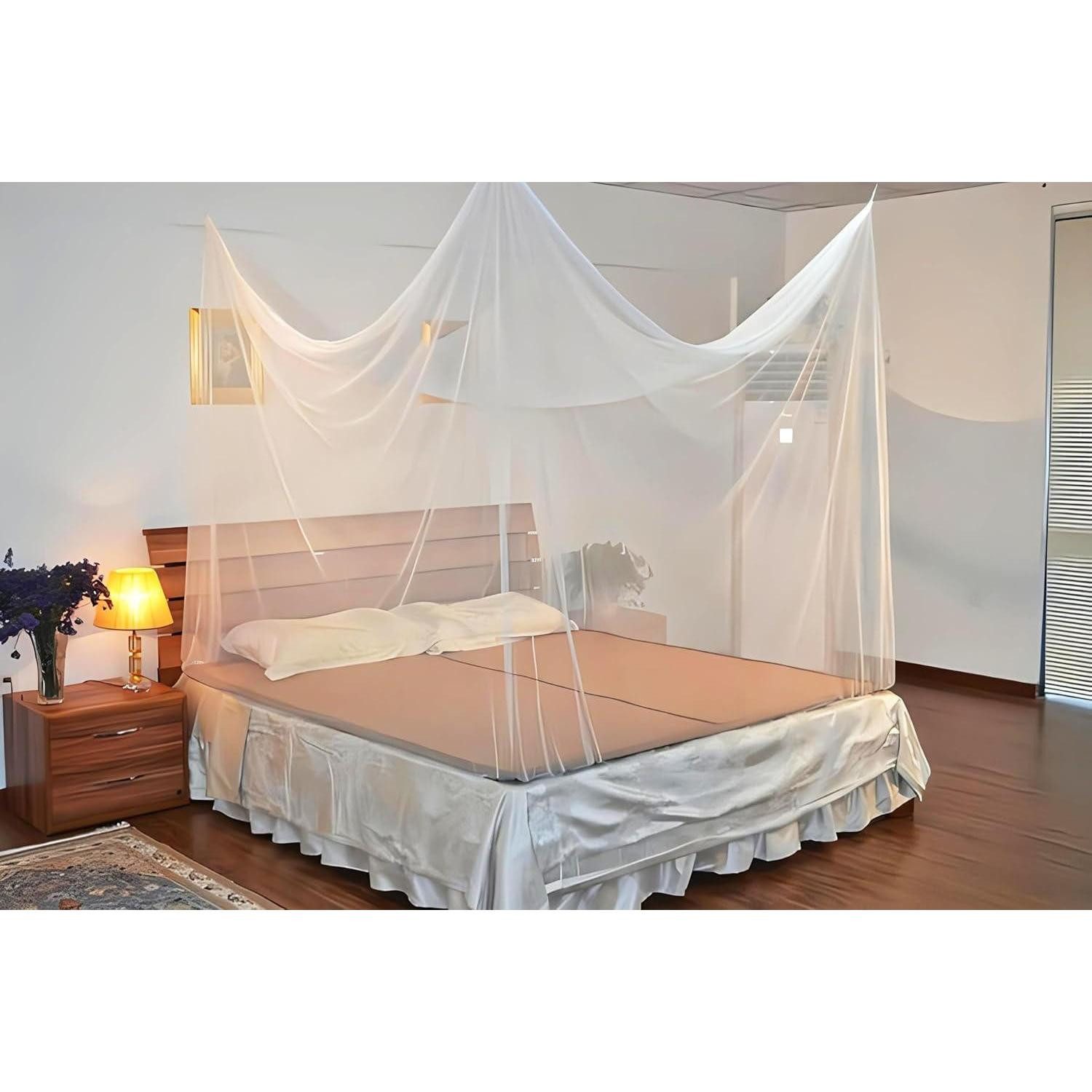 LuxusKollektion Insektenschutz-Vorhang Moskitonetz Bett Doppelbett 200x200x220cm Zuhause 220 X 200 X 200cm