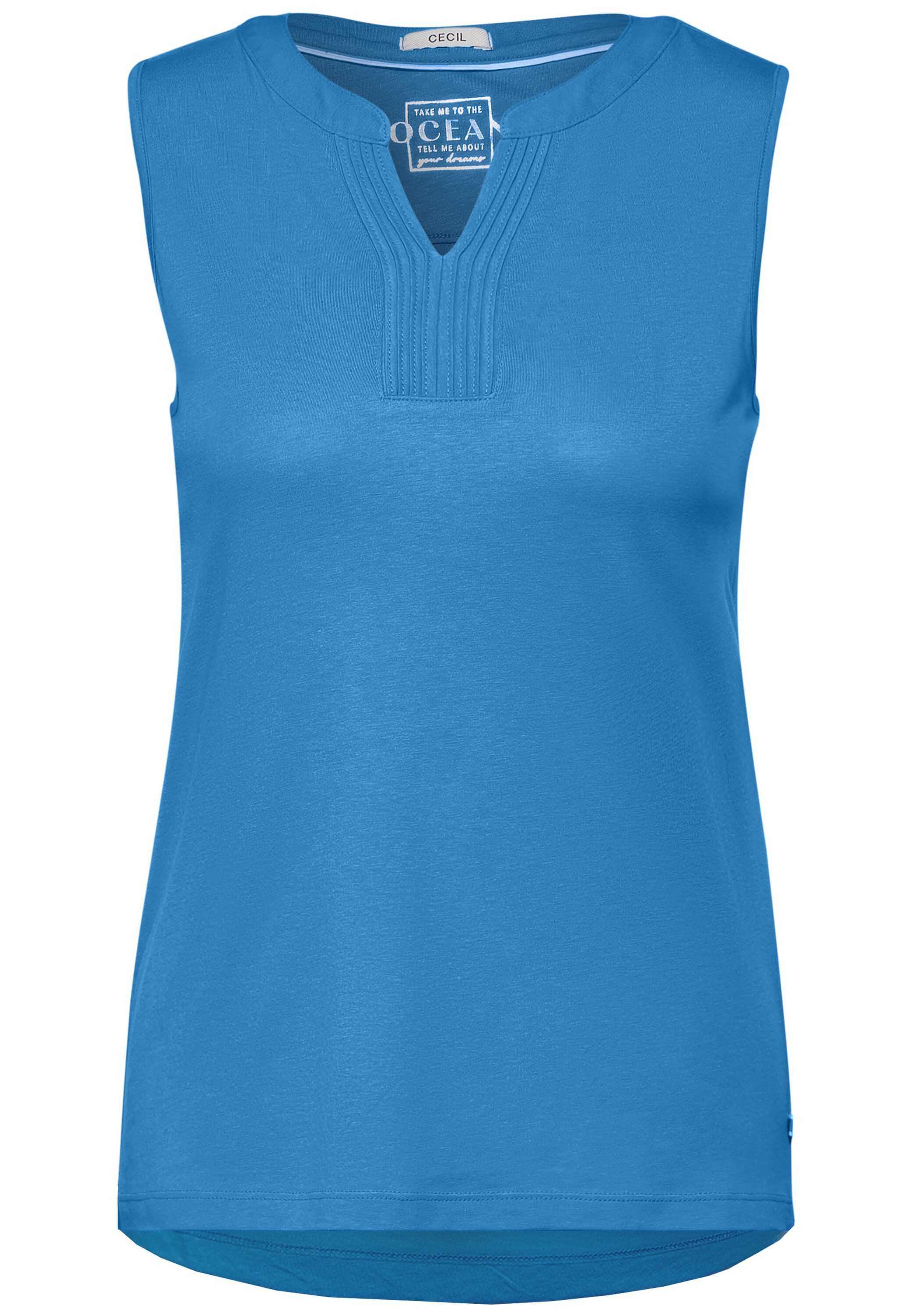 CECIL Tanktop in Unifarbe