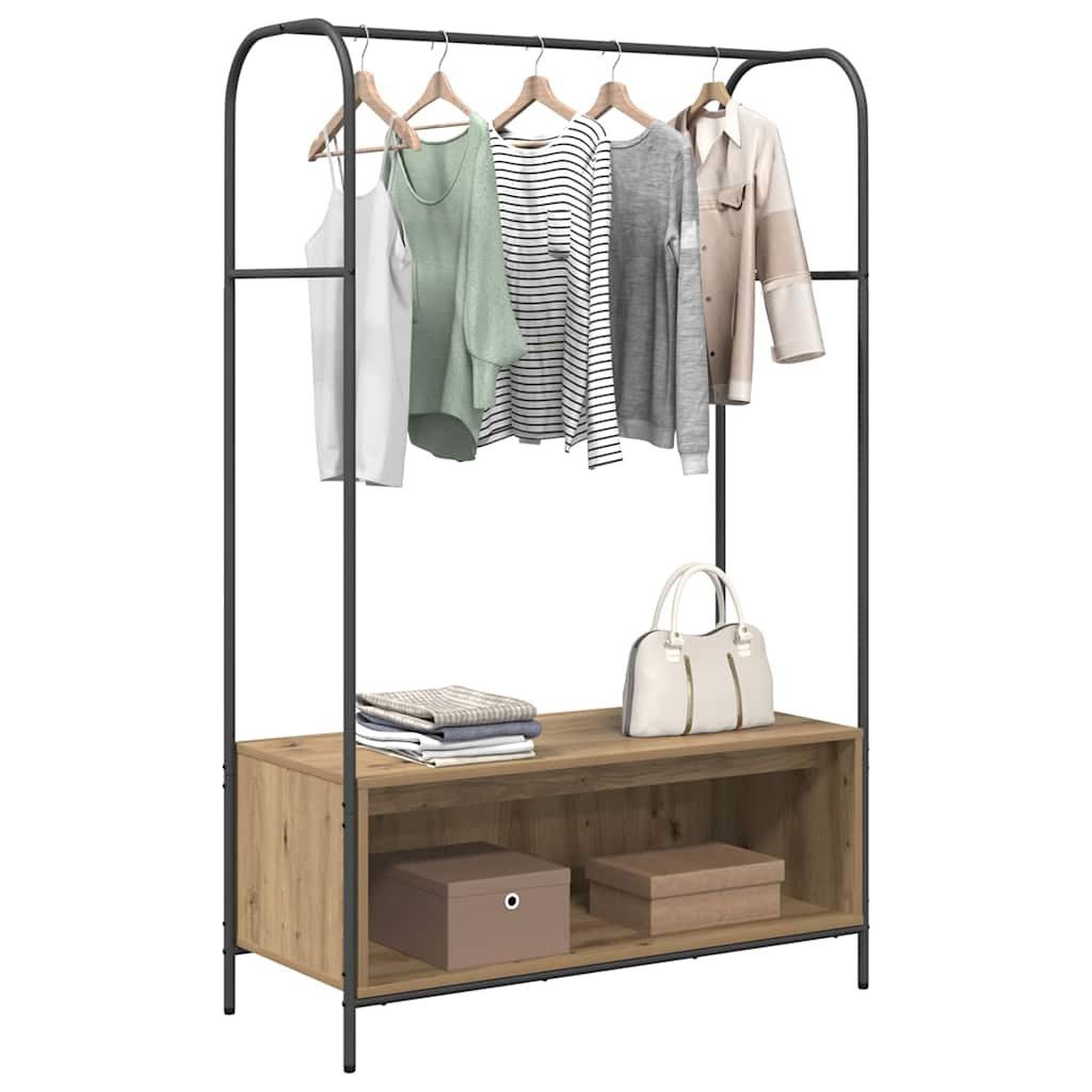 vidaXL Kleiderständer Kleiderständer Braun 100 x günstig online kaufen